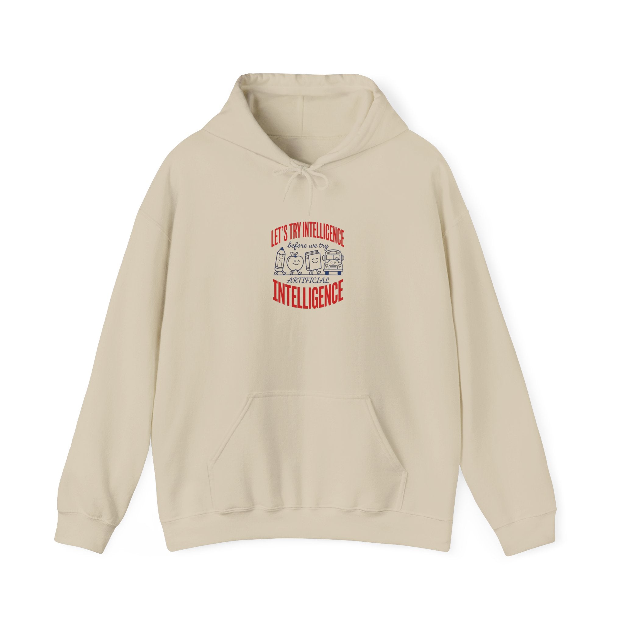 School try intelligence Unisex Heavy Blend™ Hooded Sweatshirt