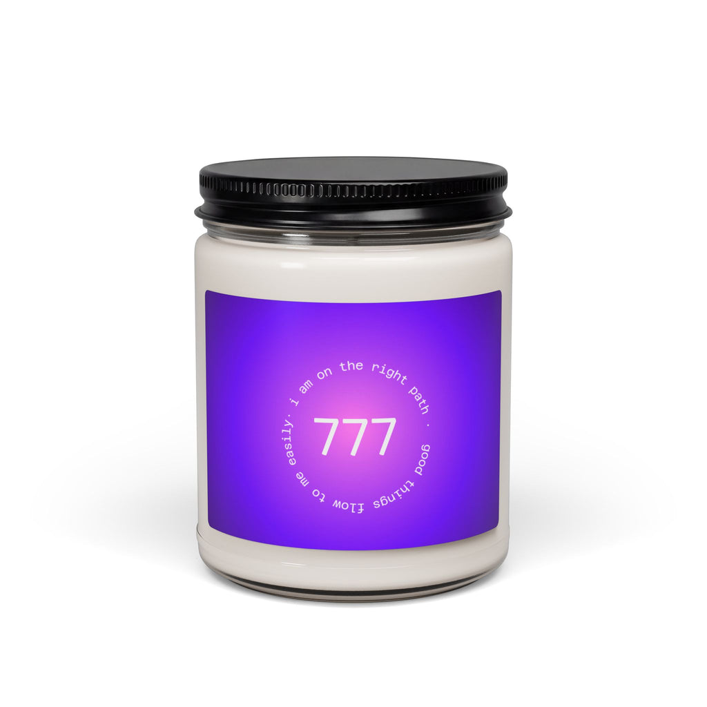 777 Intuition Candle — 9oz Scented Soy Candle for Guidance & Positive Energy