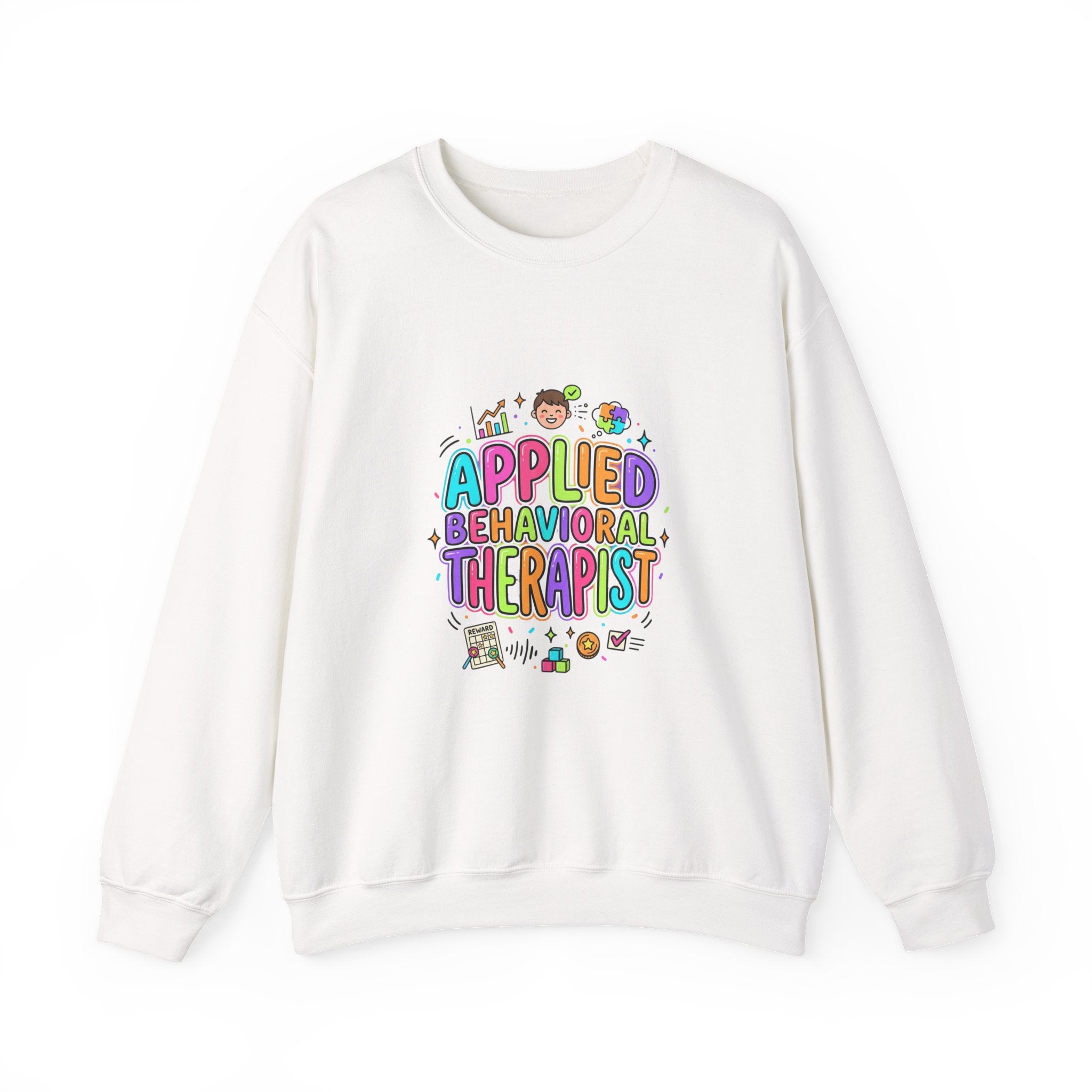 Applied Behavioral Therapist Crewneck | School Staff Apparel, Support Staff