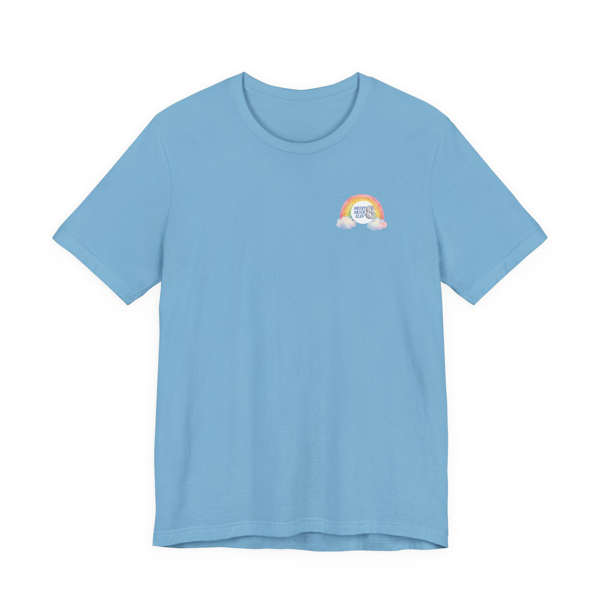 Rainbow Graphic Tee — “There’s No Excuse to Be a Douche” Casual Statement T-Shirt