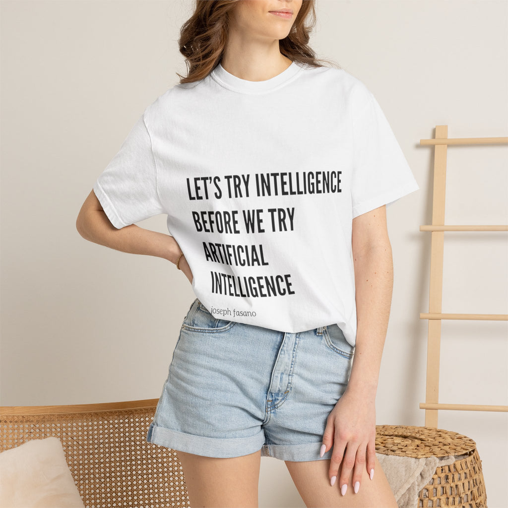 "try intelligence" Comfort Colors