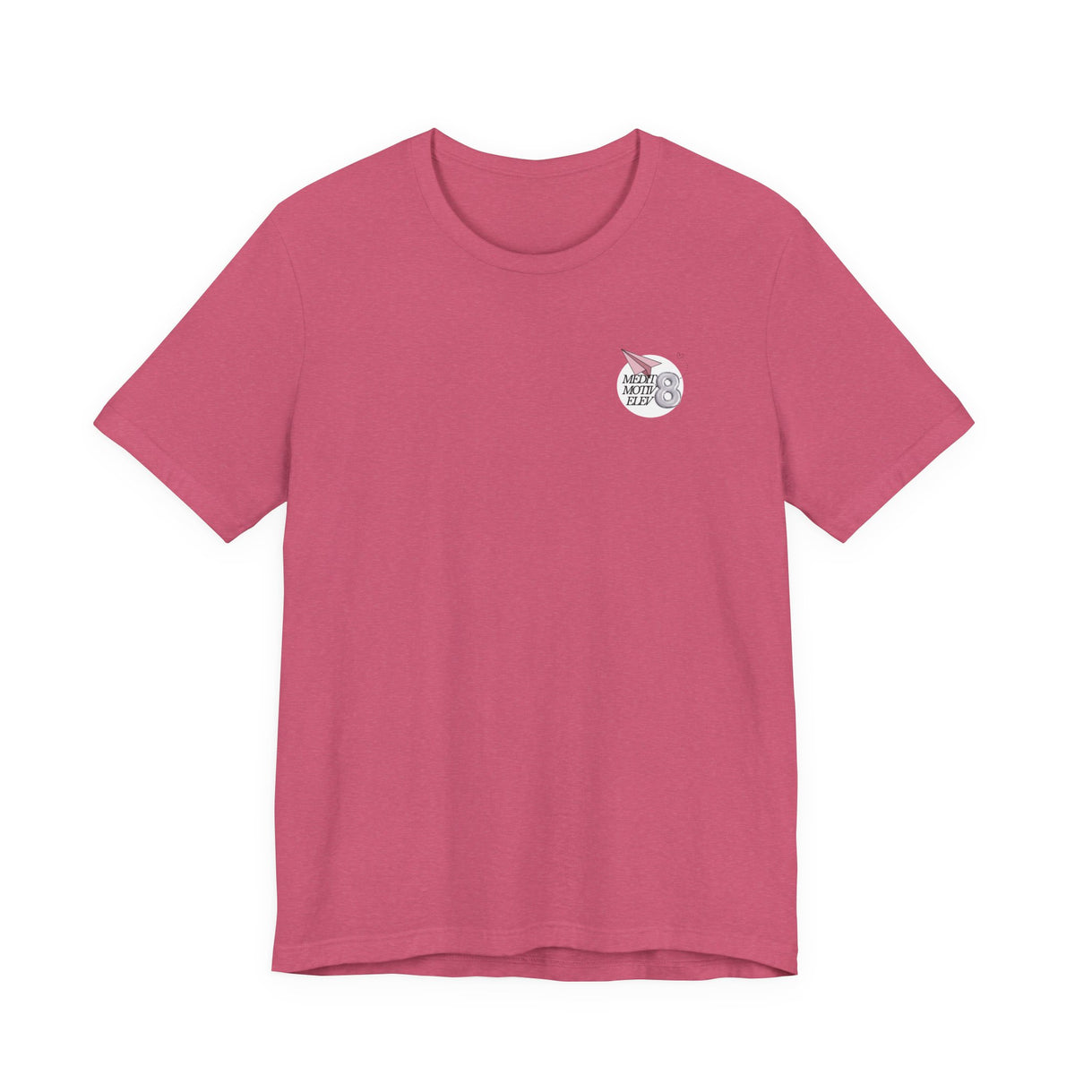 Let It Go Tee — Pink Paper Airplane Graphic T-Shirt