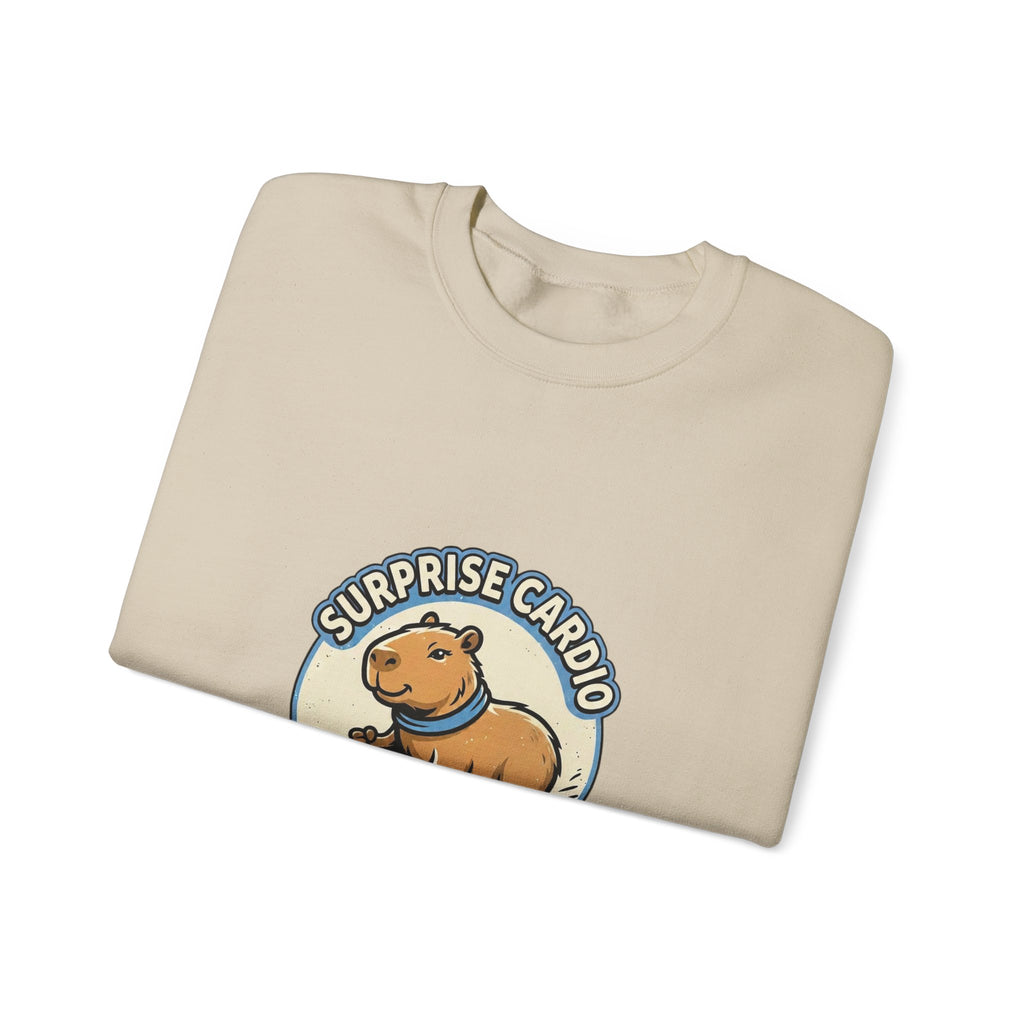 Surprise Cardio Dog Crewneck Sweatshirt | Soccer Fan Match-Day Colors