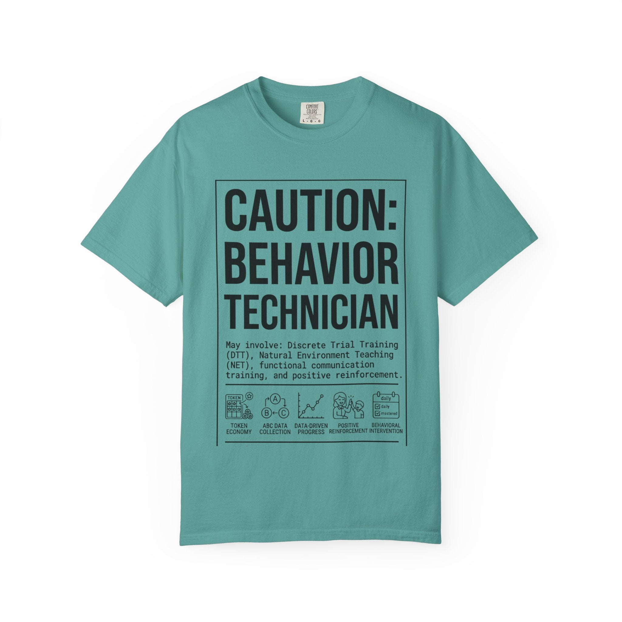 Caution: Behavior Technician Graphic T-Shirt