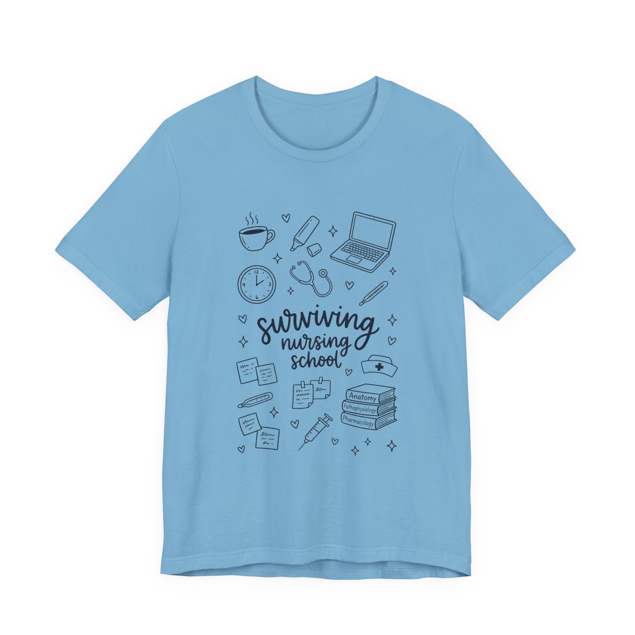 Surviving Nursing School T-Shirt — Nursing Student Gift Tee