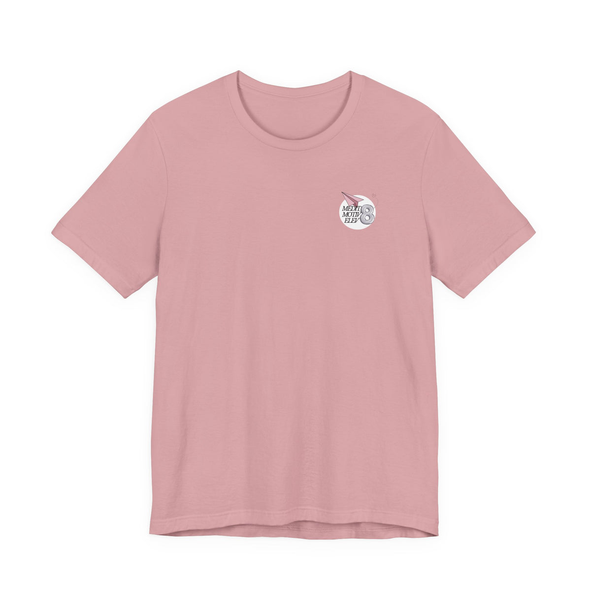 Let It Go Tee — Pink Paper Airplane Graphic T-Shirt