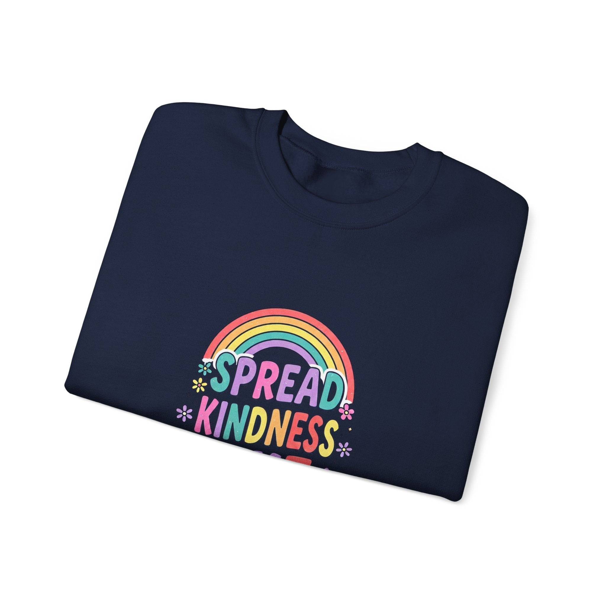 Spread Kindness Like Confetti Sweatshirt | Christian Rainbow Scripture