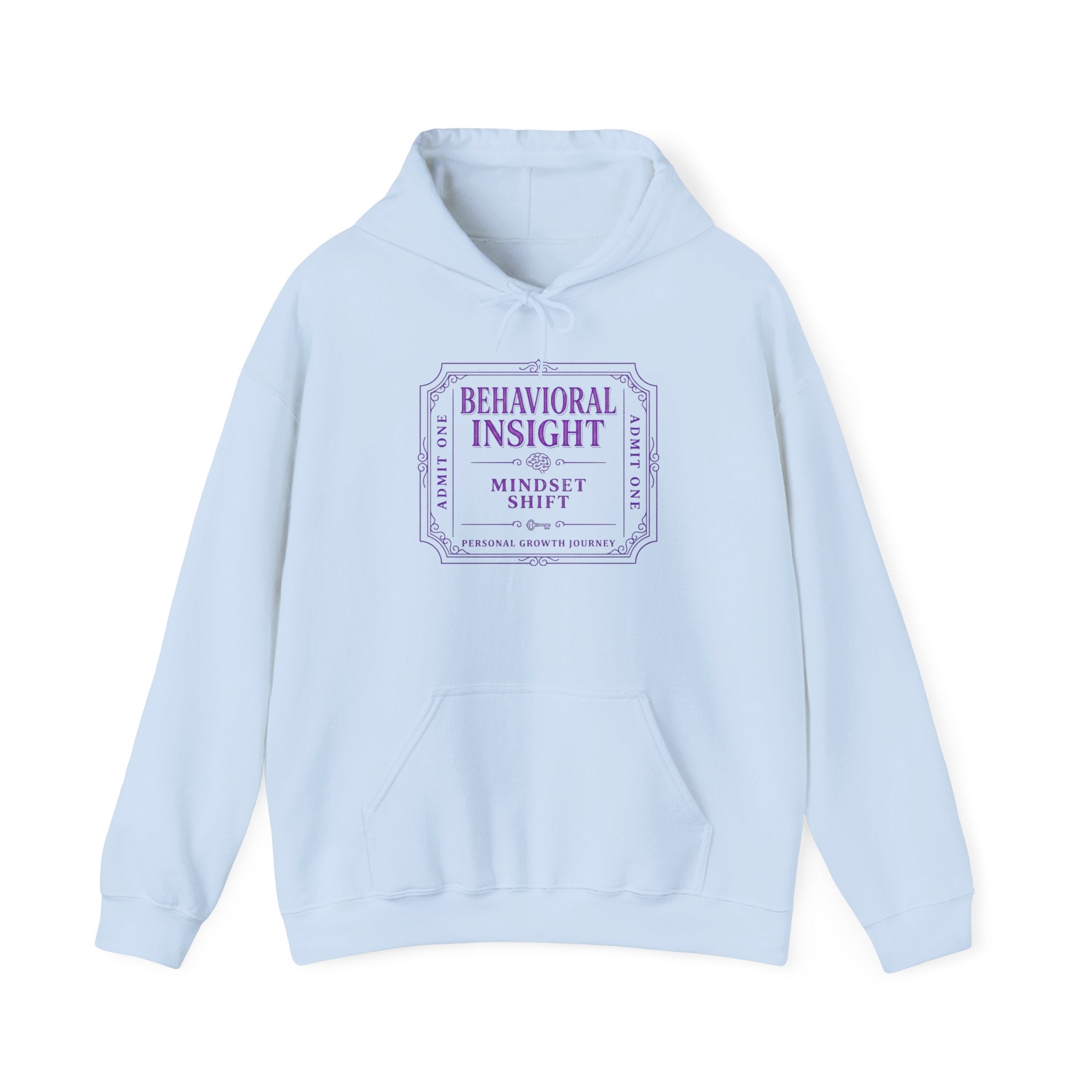 Behavioral Insight Hoodie — Mindset Shift Graphic Pullover