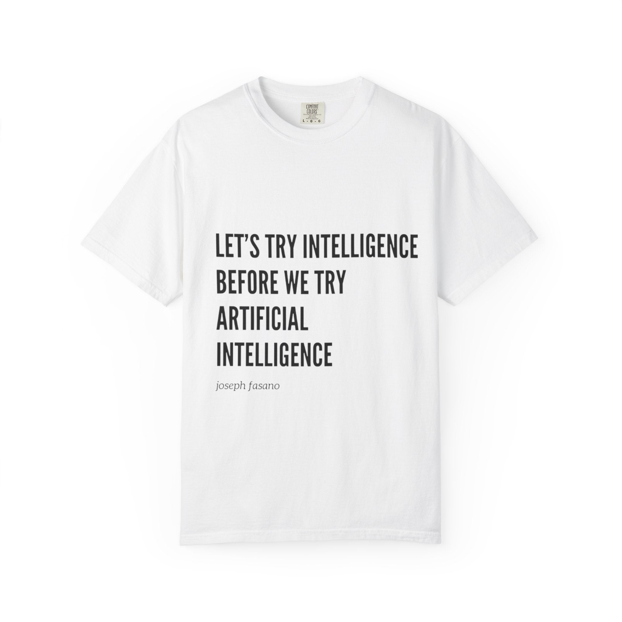 "try intelligence" Comfort Colors