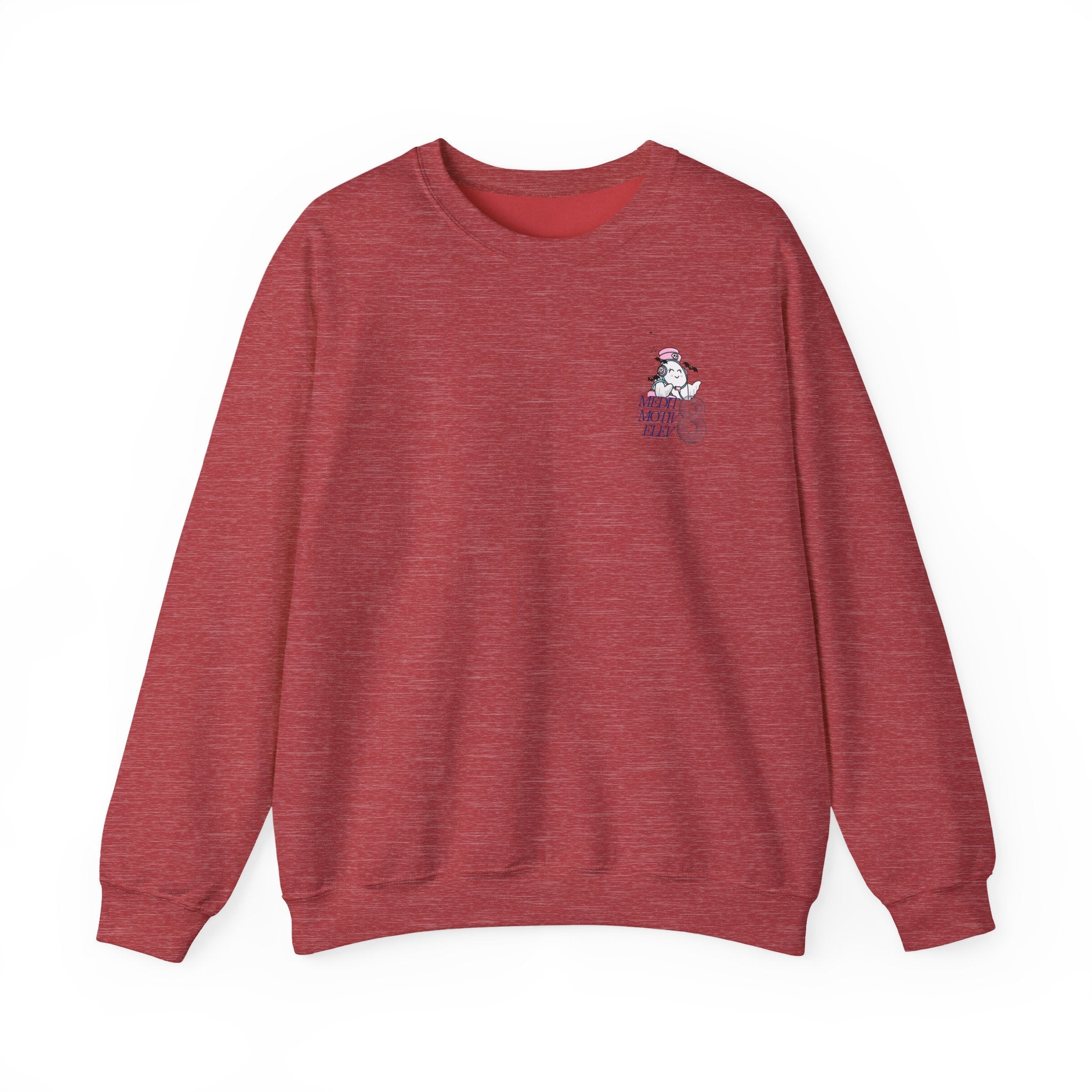 Spooky Season Crewneck Sweatshirt - Cute Pastel Ghosts Halloween Design