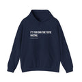 "your time" hoodie