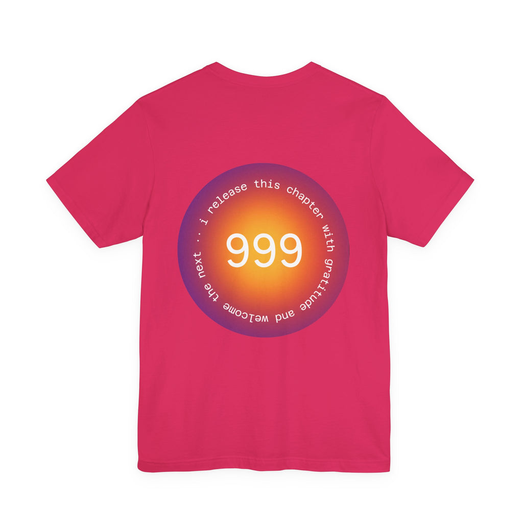 999 Release This Chapter T-Shirt — Spiritual Awakening Tee