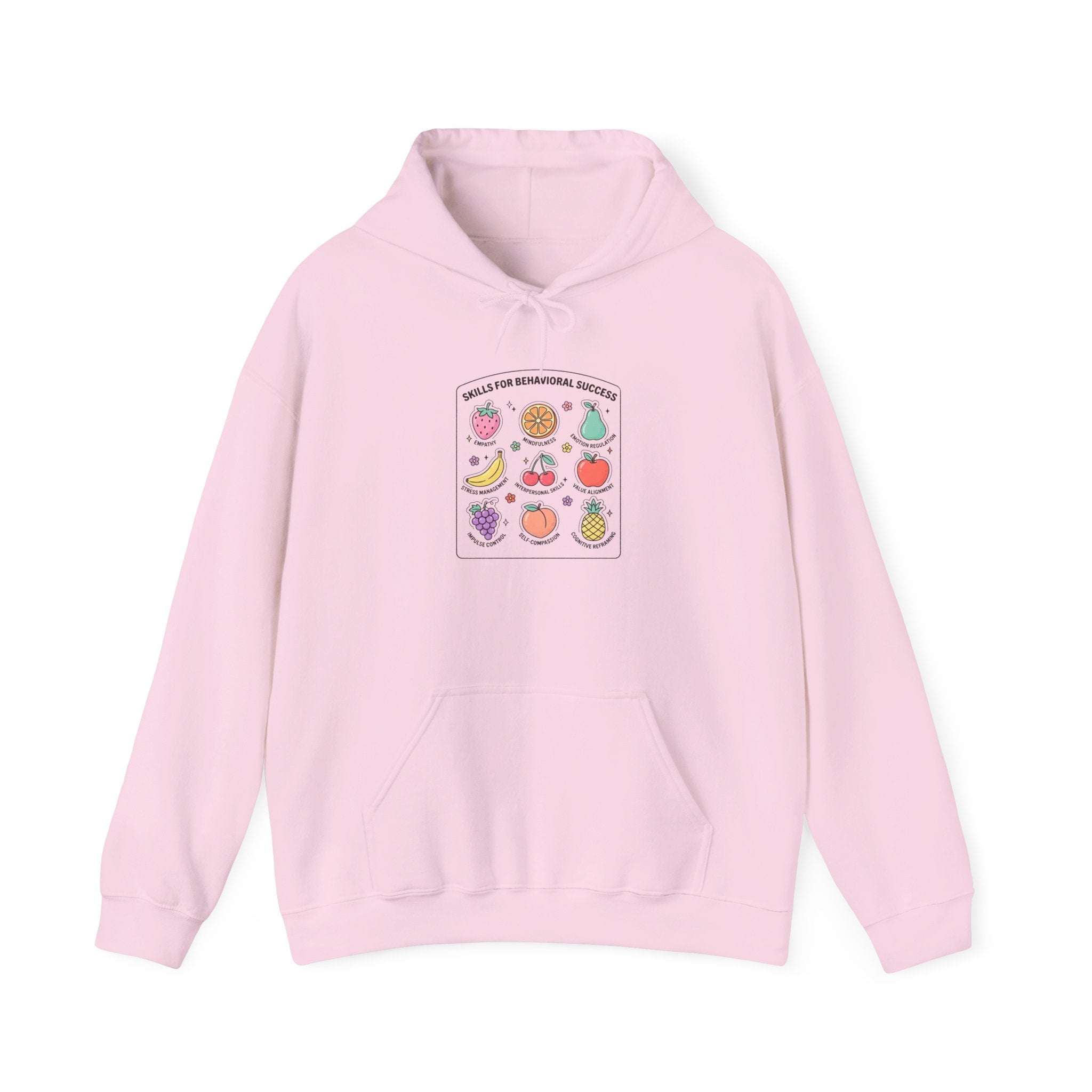 "Behavior Skills for Success" ABA Shirt | Fruit-Themed Behavior Therapy Tee for RBTs, BCBAs, Teachers & Daycare Providers