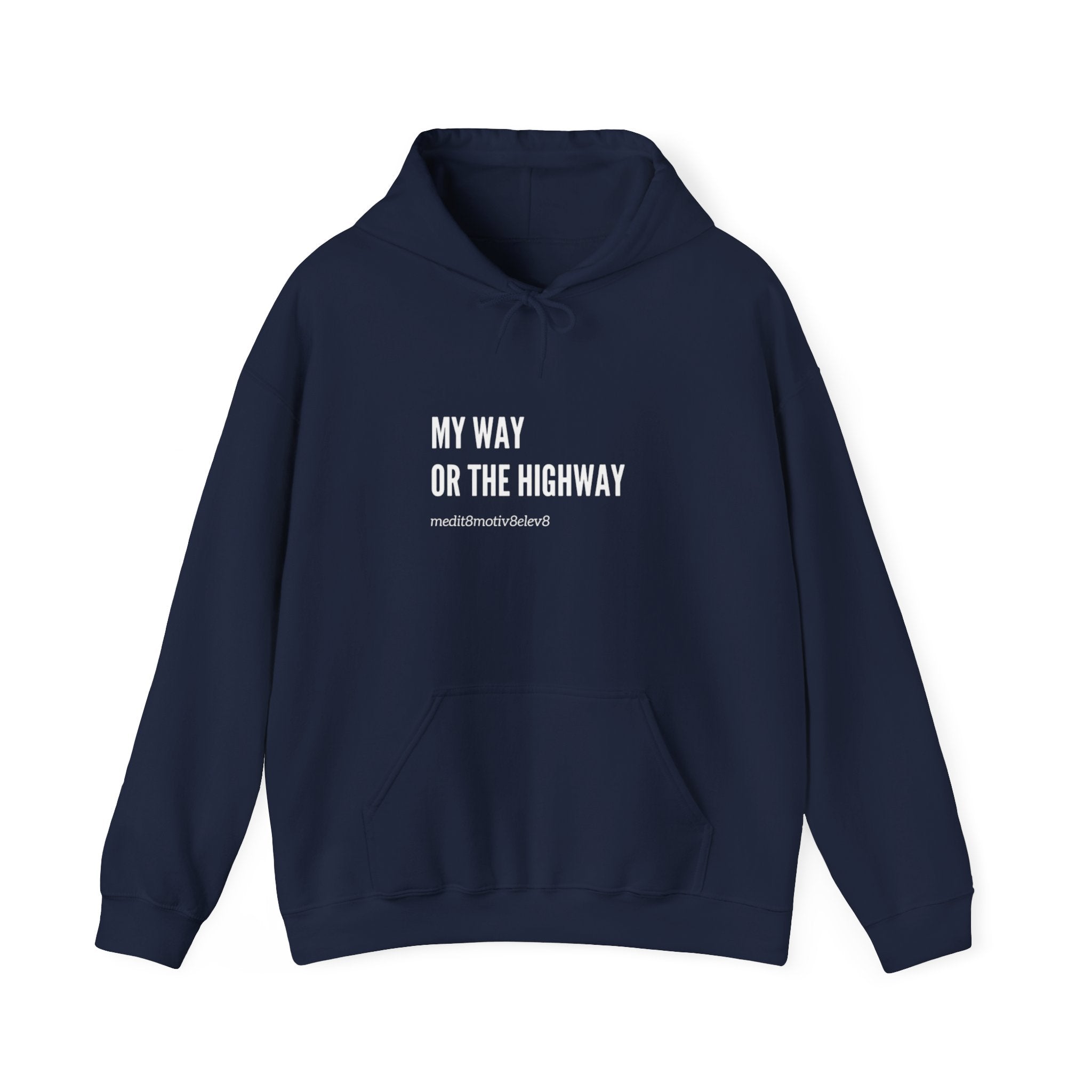 "my way" hoodie