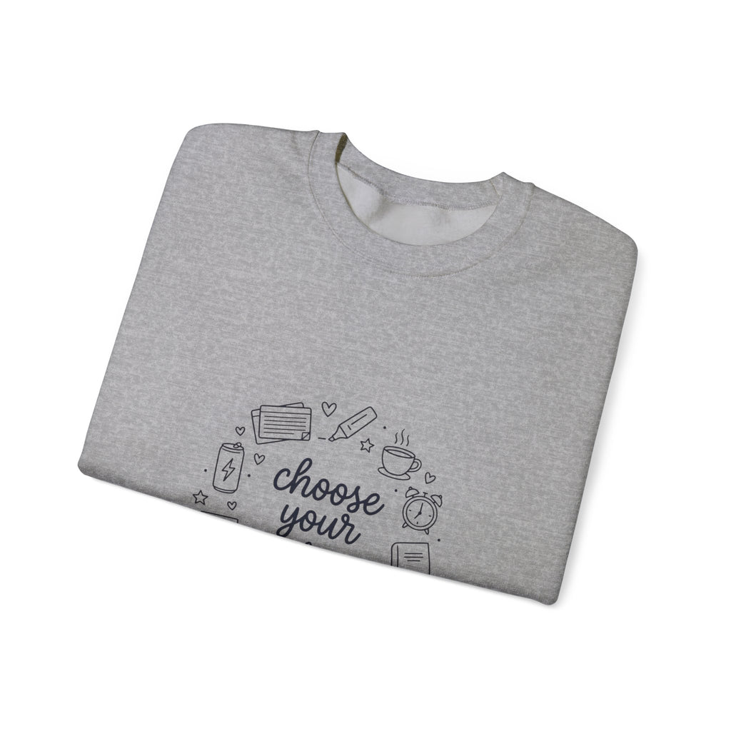 Crewneck Sweatshirt – "Choose Your Reinforcer" School Psych/Behavior Therapist Comfort Pullover