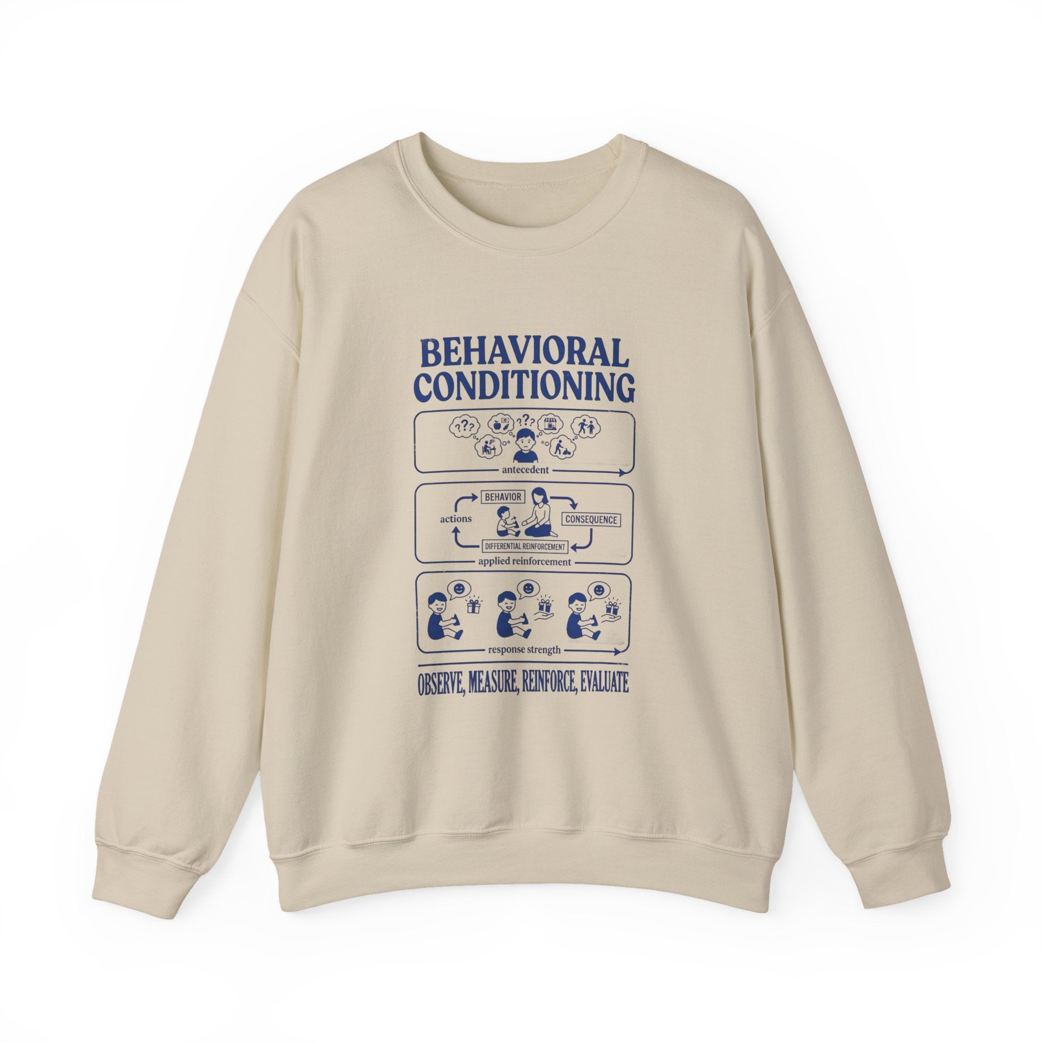 Behavioral Conditioning Sweatshirt — Psychology Diagram Crewneck