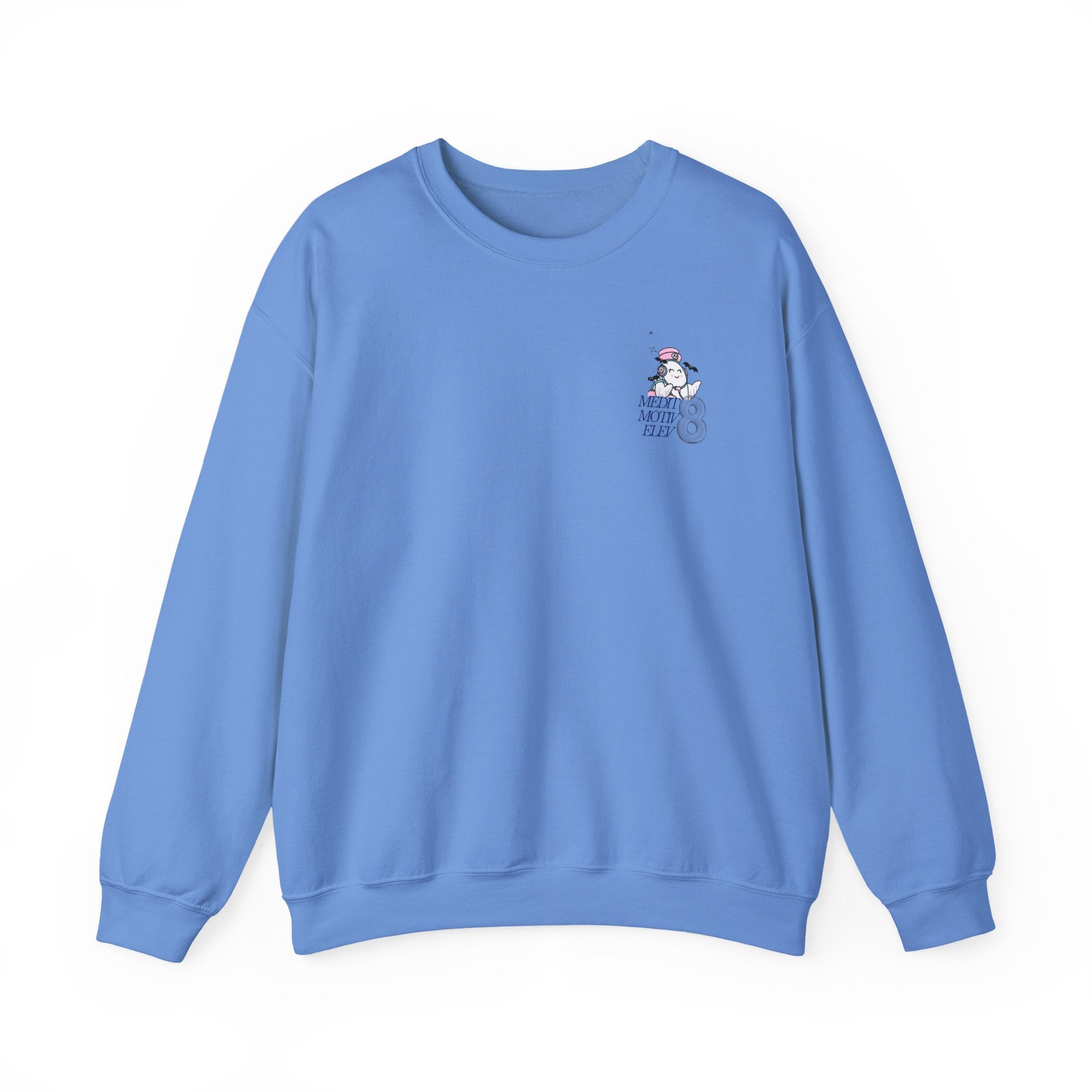 Spooky Season Crewneck Sweatshirt - Cute Pastel Ghosts Halloween Design