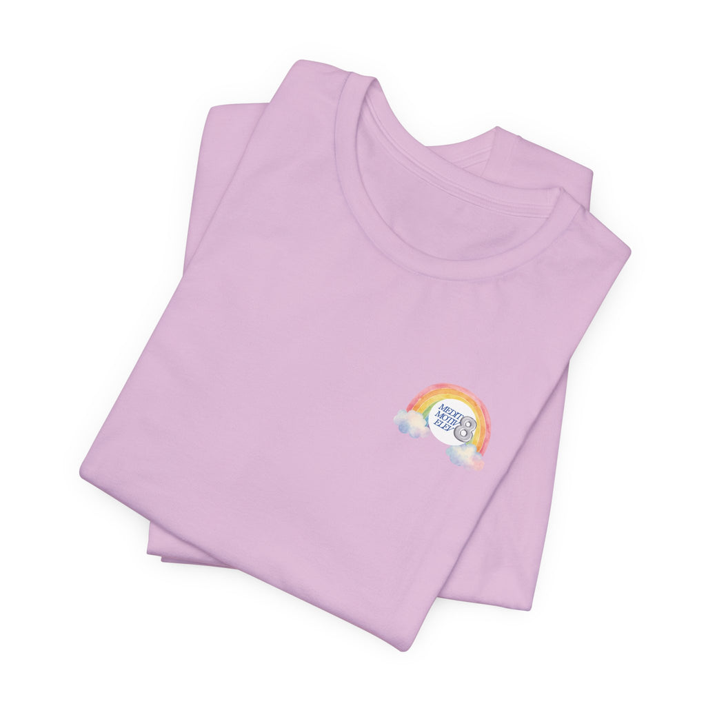 Rainbow Graphic Tee — “There’s No Excuse to Be a Douche” Casual Statement T-Shirt