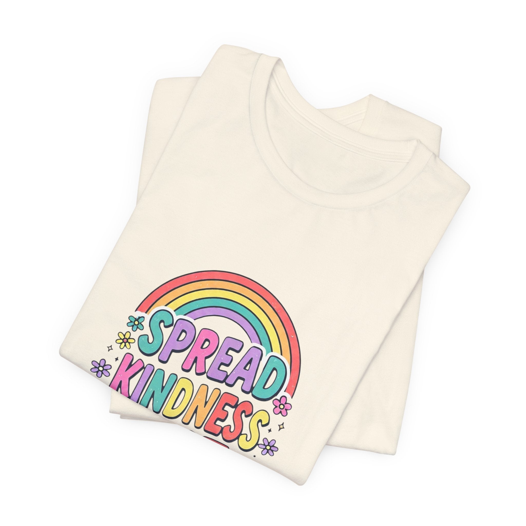 Spread Kindness Like Confetti Tee | Christian, Rainbow Scripture Style