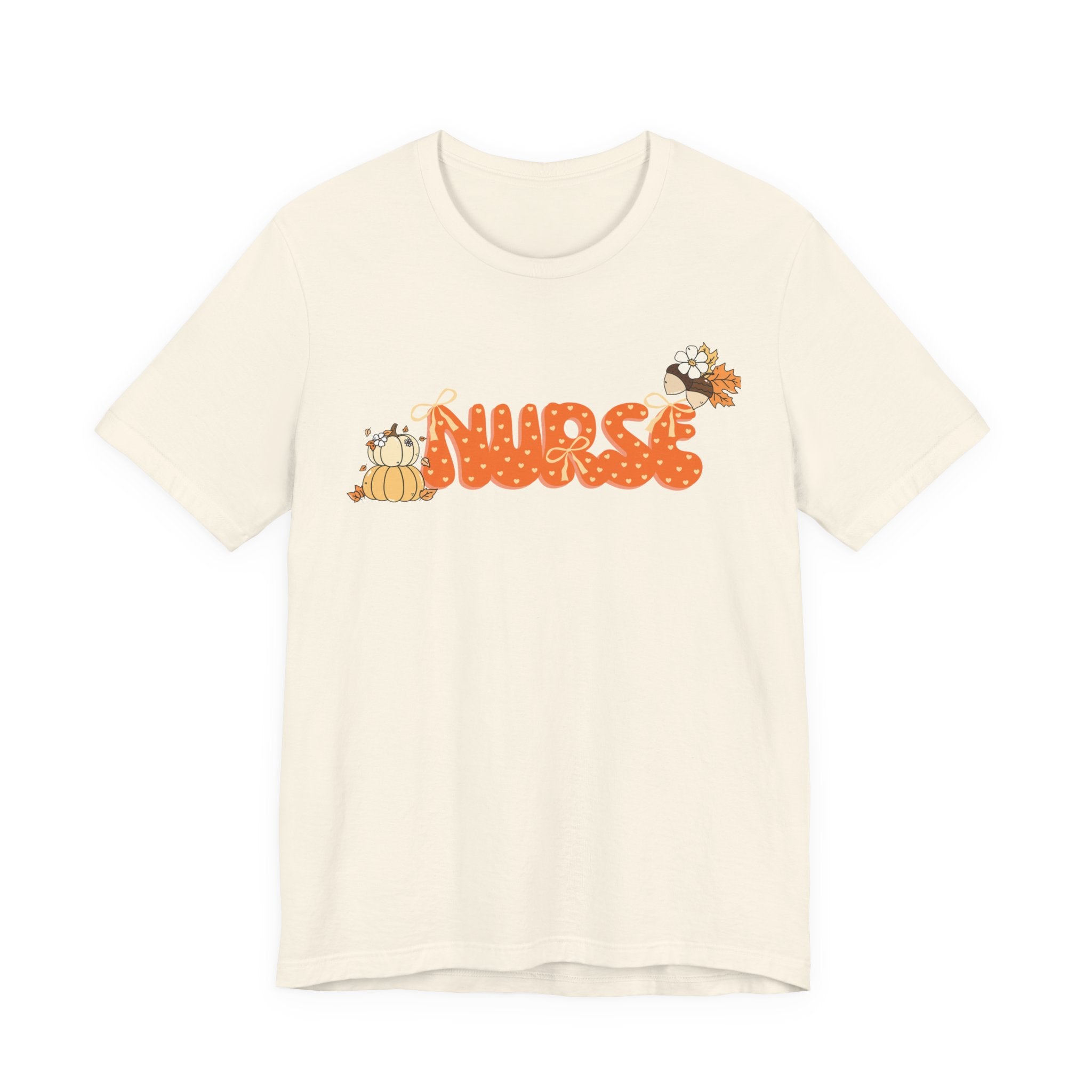 Nurse Pumpkin Patch Tee — Halloween Fall Graphic Nursing Shirt