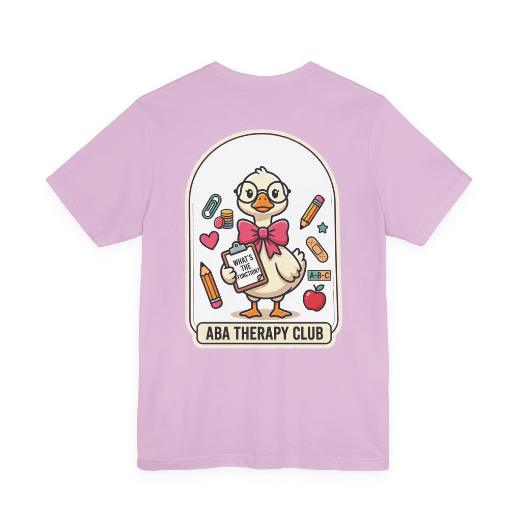 ABA Therapy Club Duck Tee | Back to School Special Education Shirt