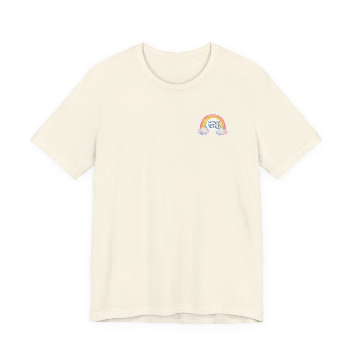 Rainbow Graphic Tee — “There’s No Excuse to Be a Douche” Casual Statement T-Shirt