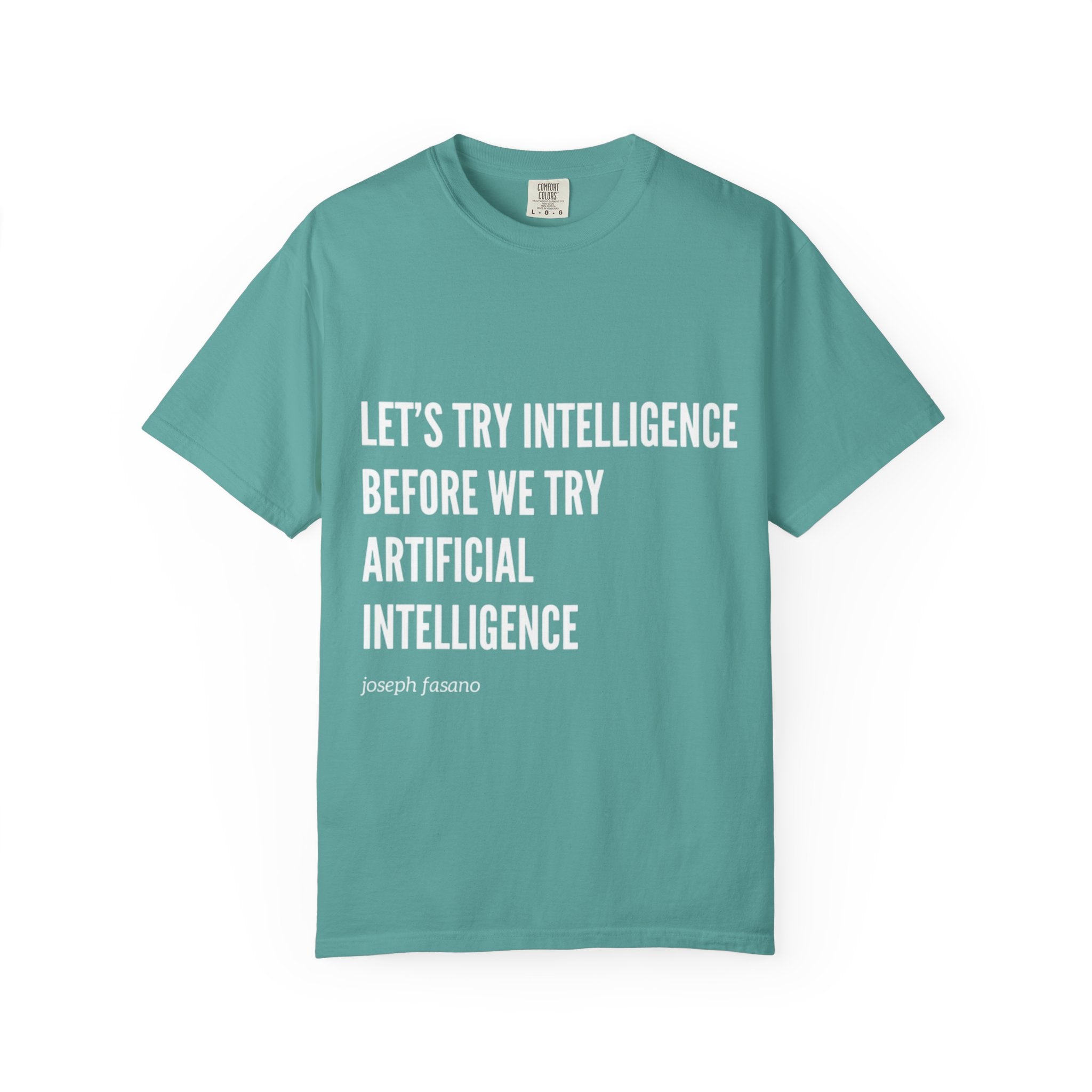 "try intelligence" Comfort Colors
