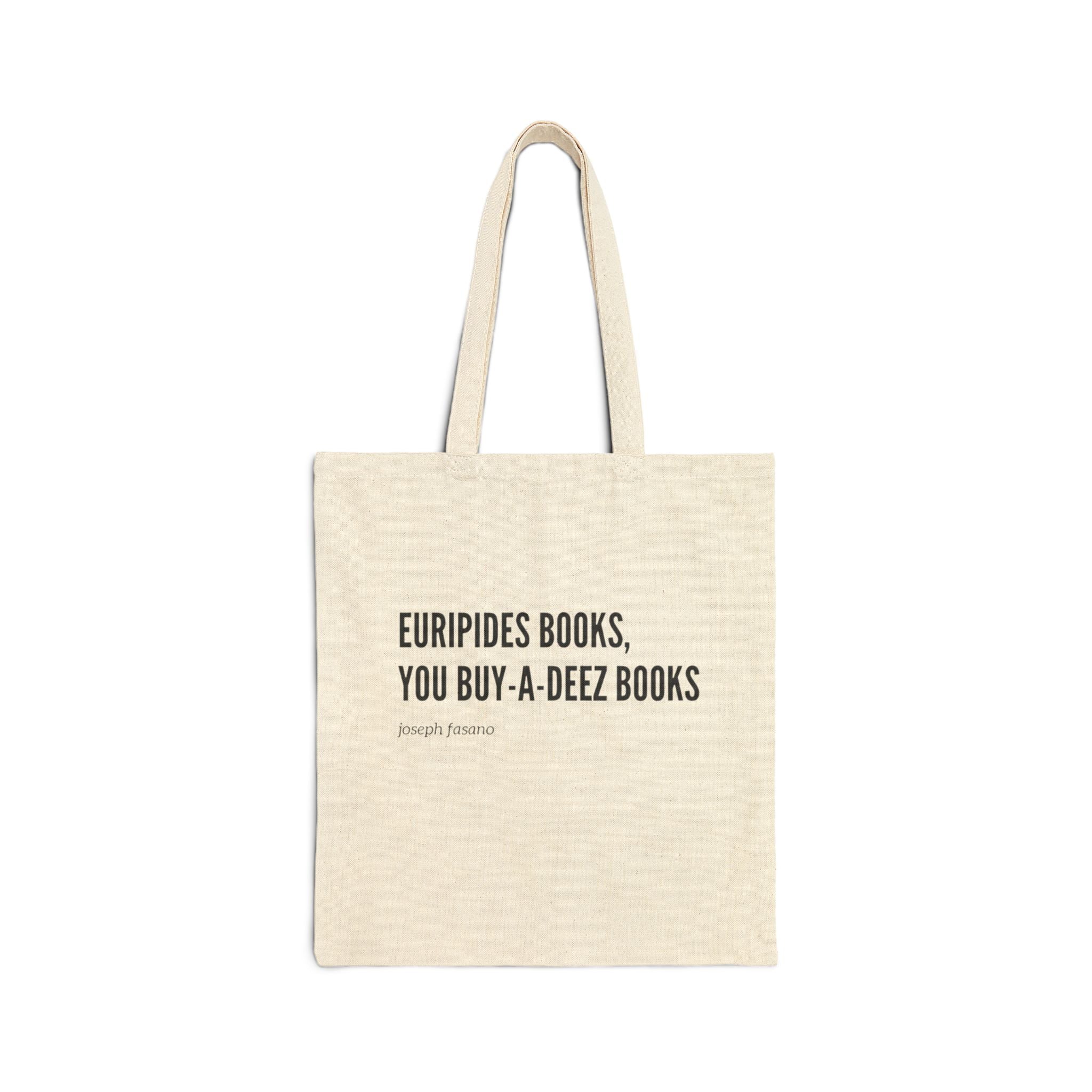 "euripides" Cotton Canvas Tote Bag