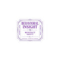 Behavioral Insight Ticket Sticker — "Mindset Shift" Motivational Kiss-Cut Sticker
