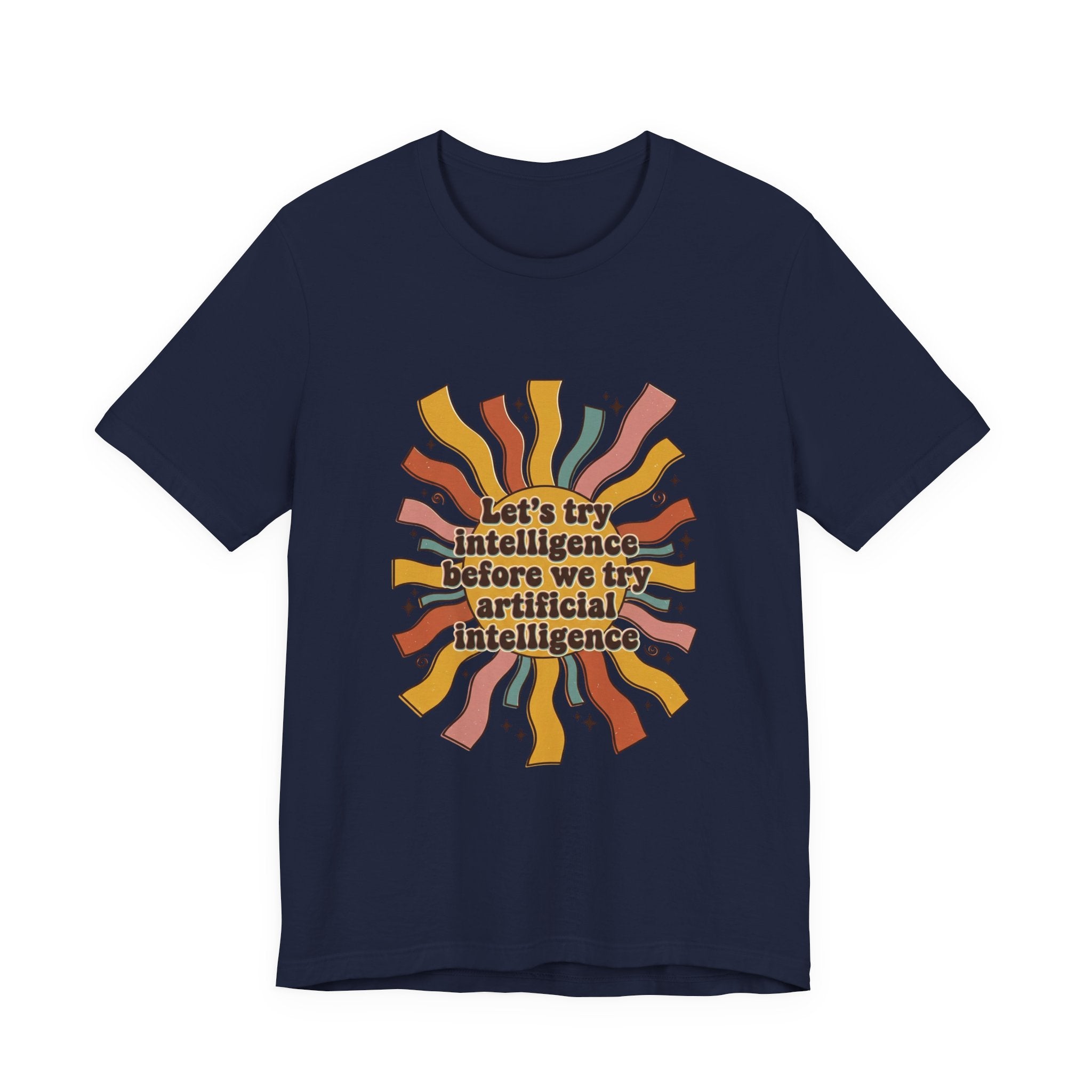 Groovy try intelligence Unisex Jersey Short Sleeve Tee
