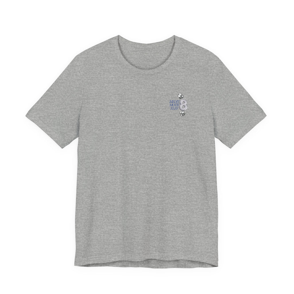 Bee Happy T-Shirt — Cute Bee Graphic Tee with 'Bee Happy' Slogan