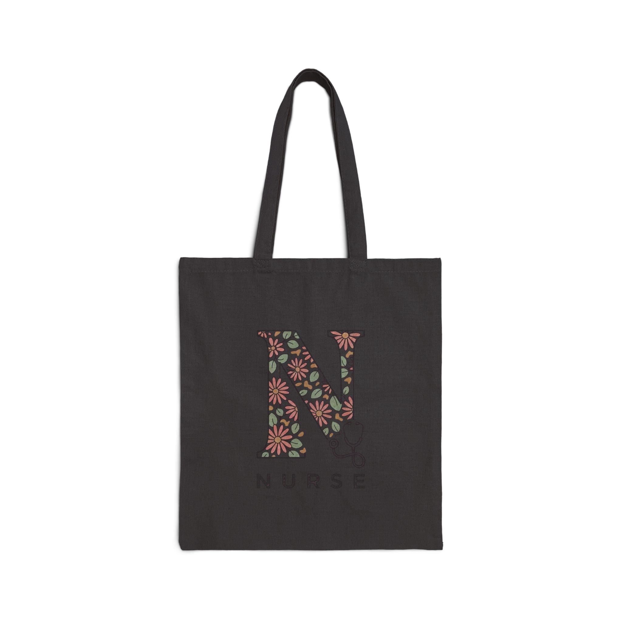 Floral N Nurse Tote | Retro Vacation, Playful Animal Graphics