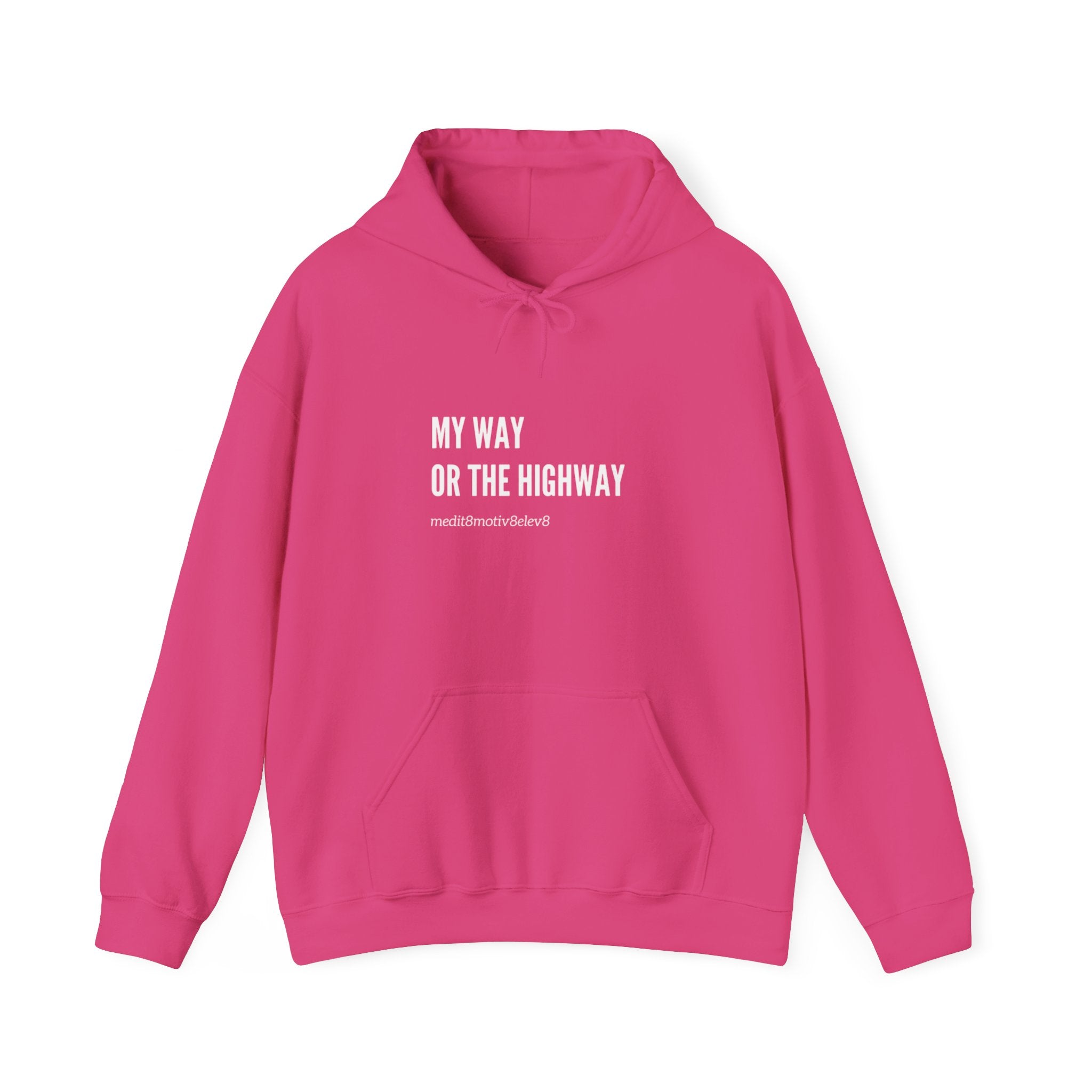 "my way" hoodie