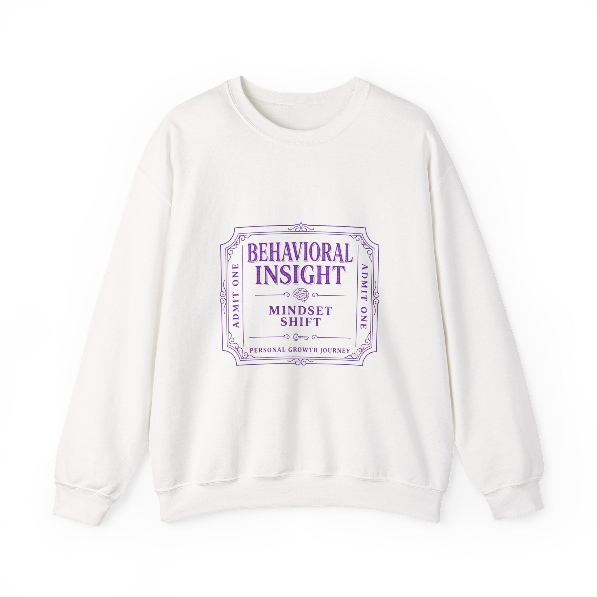 Crewneck Sweatshirt — "Behavioral Insight: Mindset Shift" Vintage Label