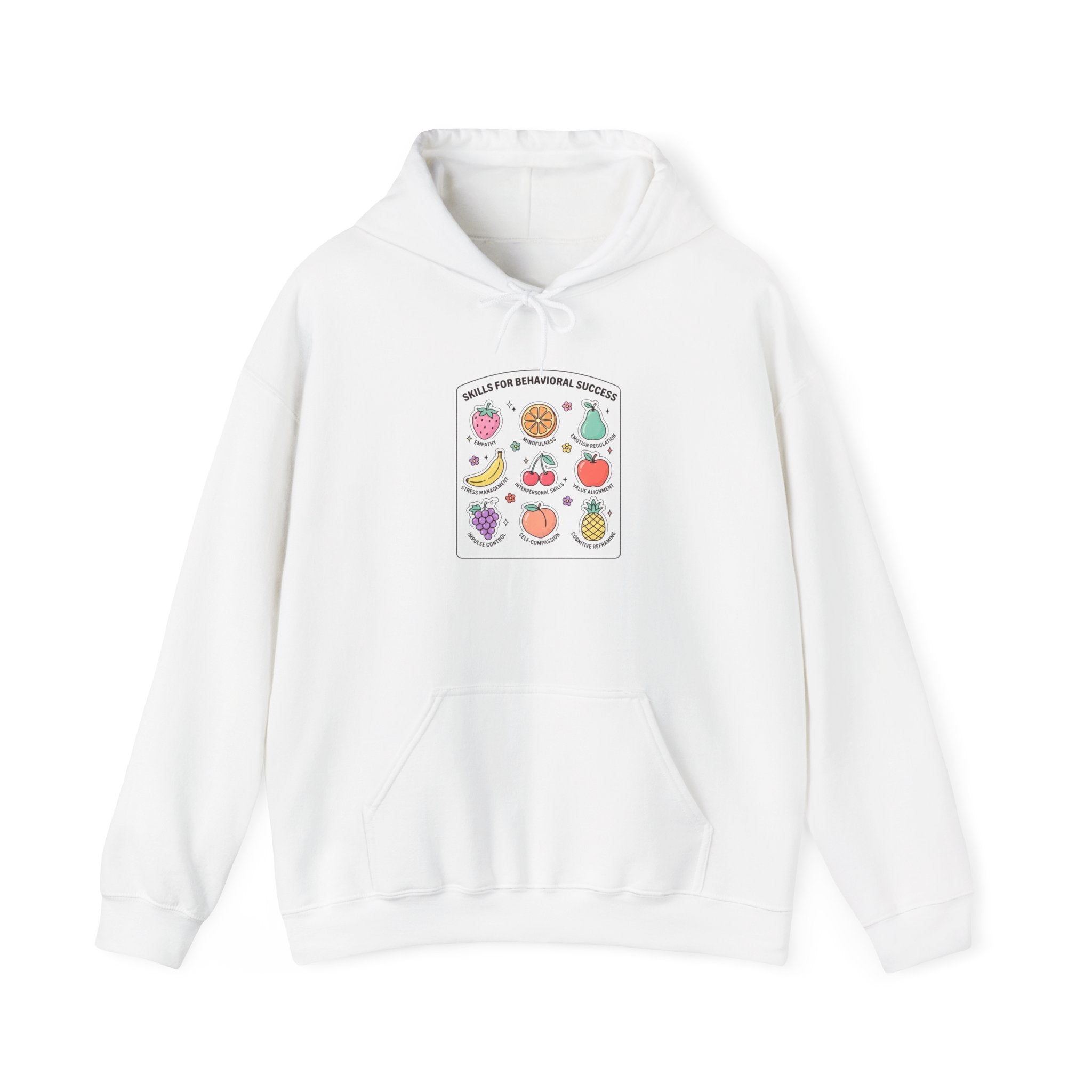"Behavior Skills for Success" ABA Shirt | Fruit-Themed Behavior Therapy Tee for RBTs, BCBAs, Teachers & Daycare Providers