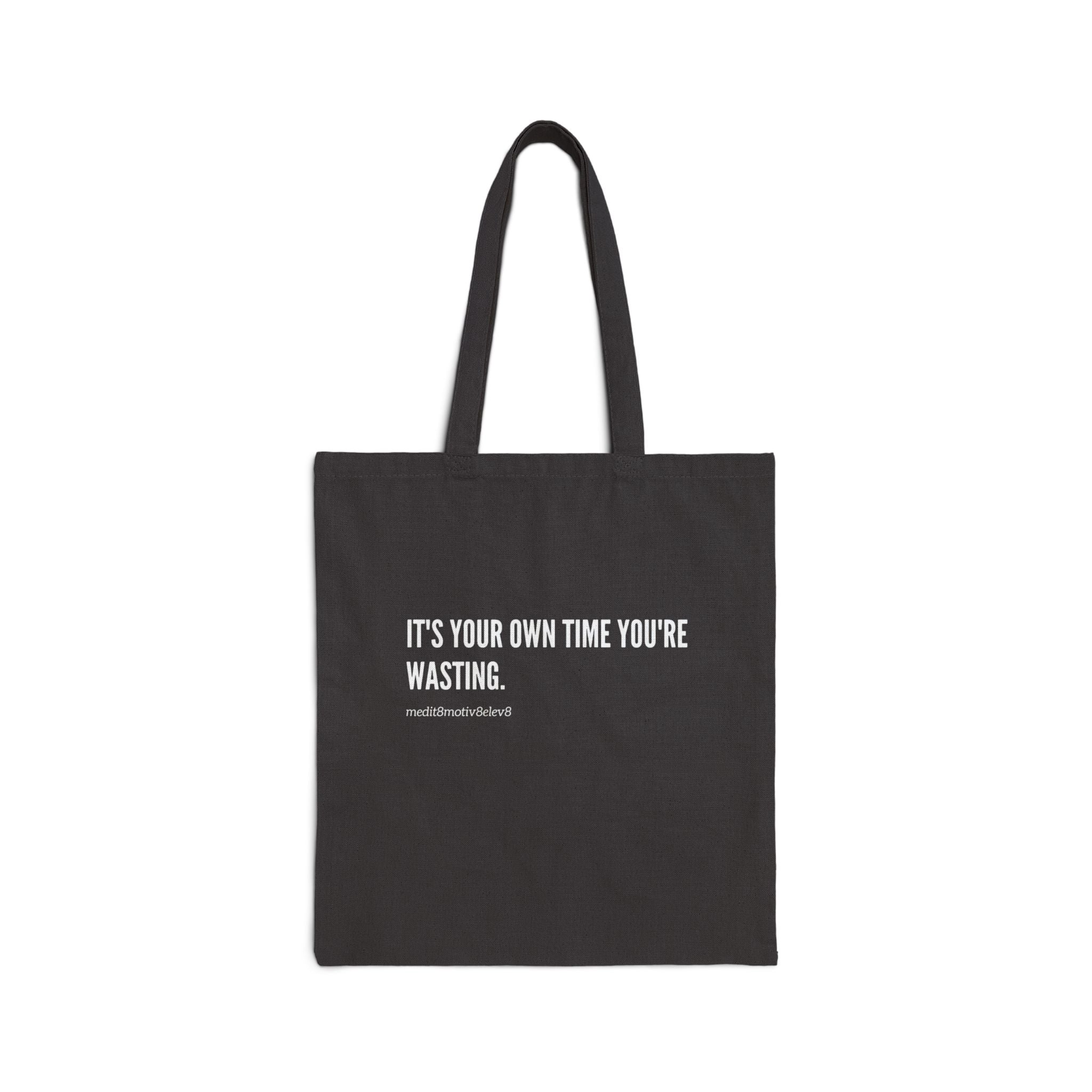 "your time" Cotton Canvas Tote Bag