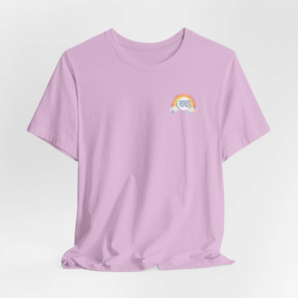 Rainbow Graphic Tee — “There’s No Excuse to Be a Douche” Casual Statement T-Shirt