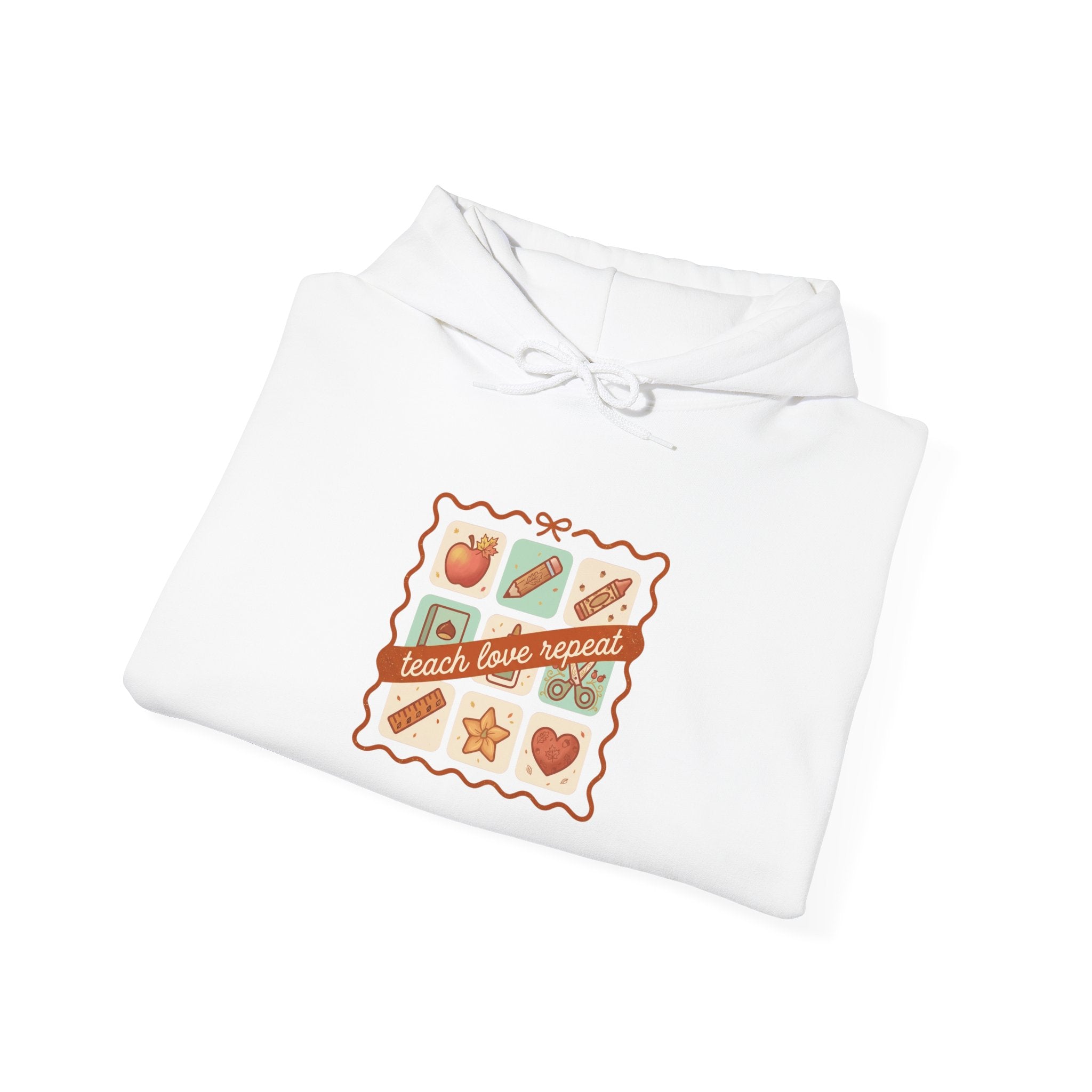Back to School Patch Hoodie | School Supplies, Cute Classroom Graphic