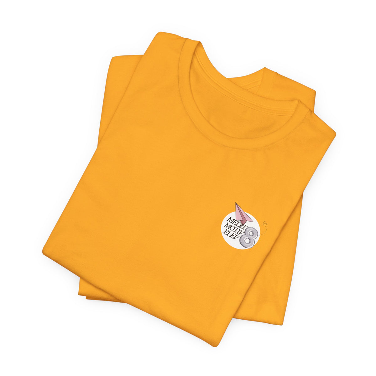 Let It Go Tee — Pink Paper Airplane Graphic T-Shirt