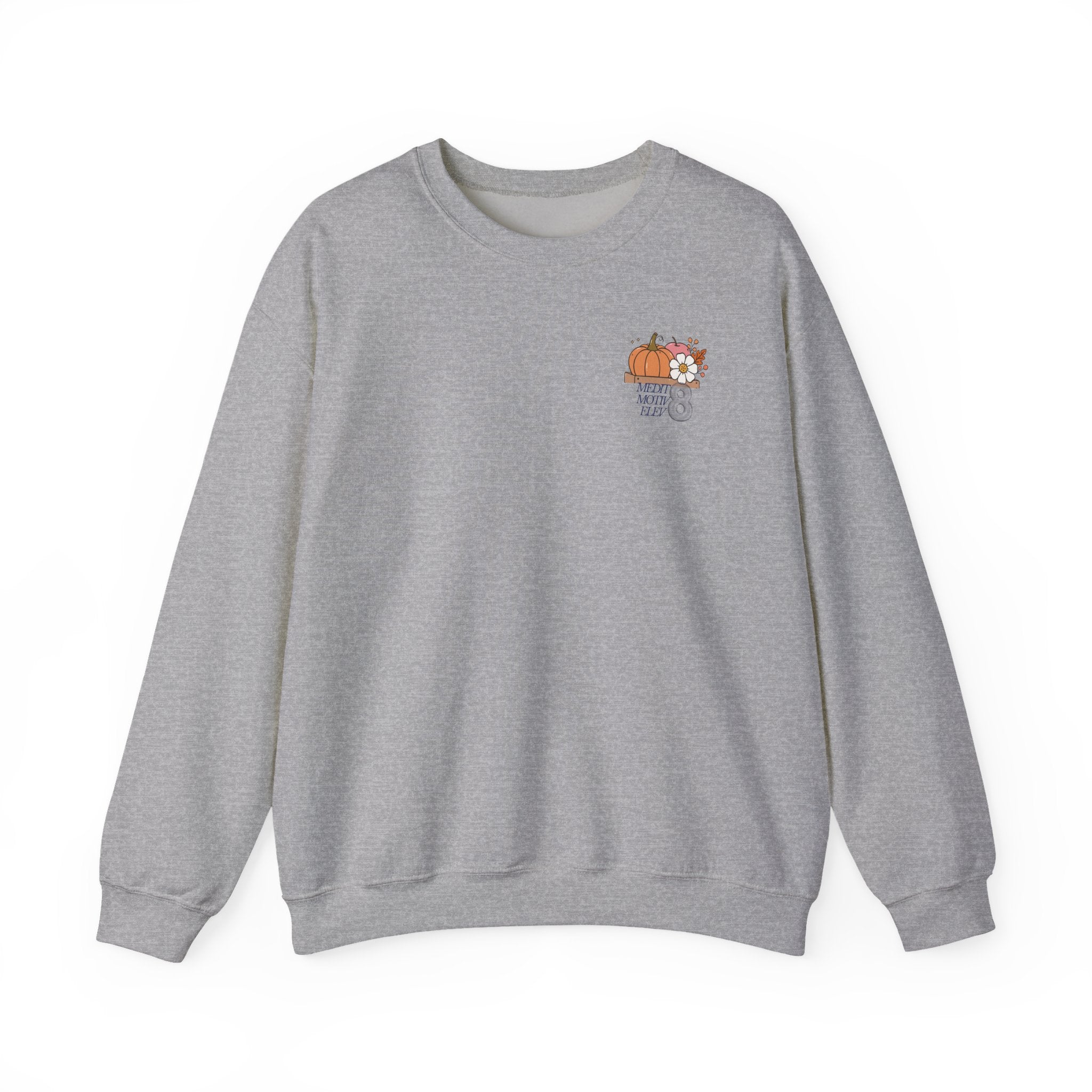 Hello Autumn Sweatshirt — Pumpkin Wagon Fall Crewneck