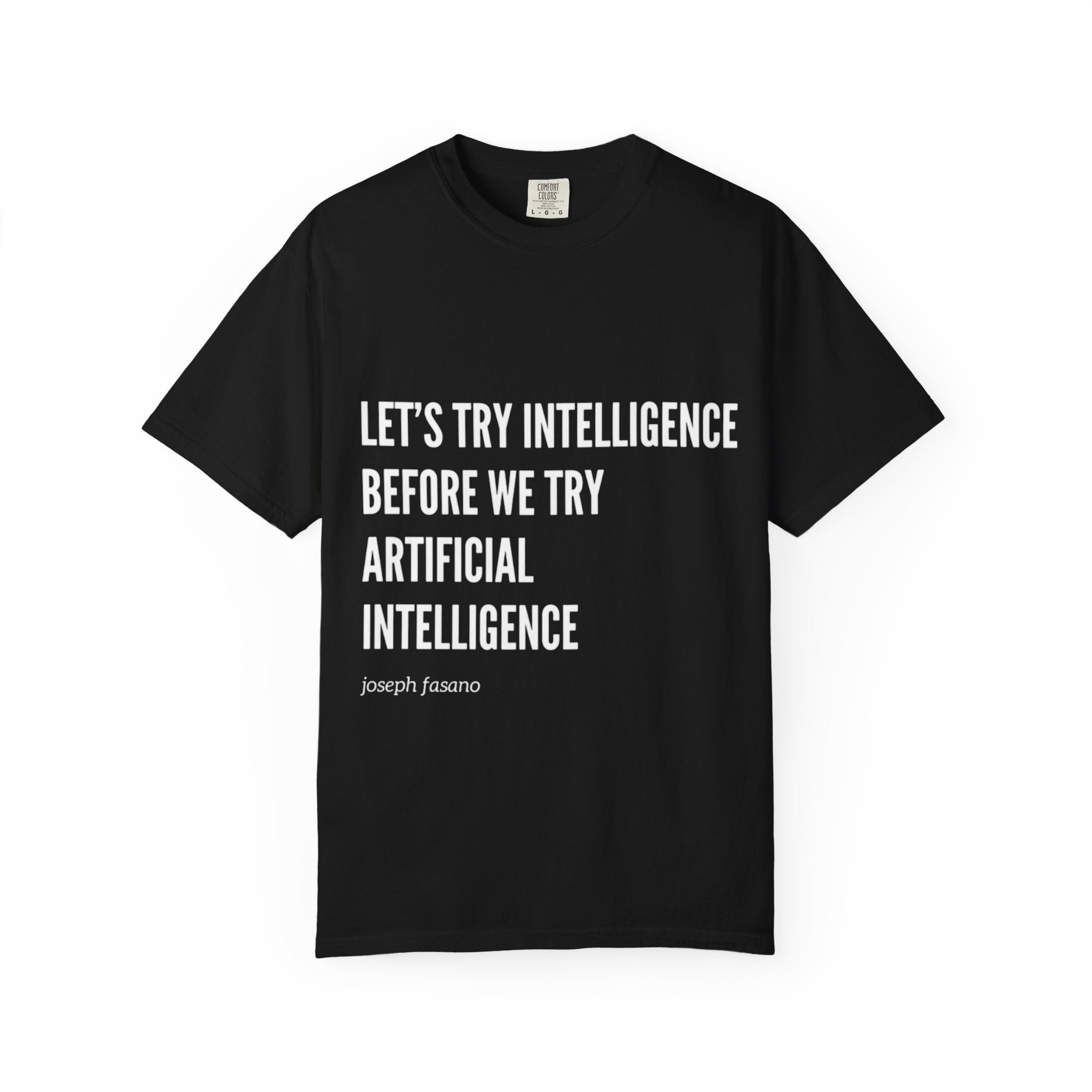 "try intelligence" Comfort Colors
