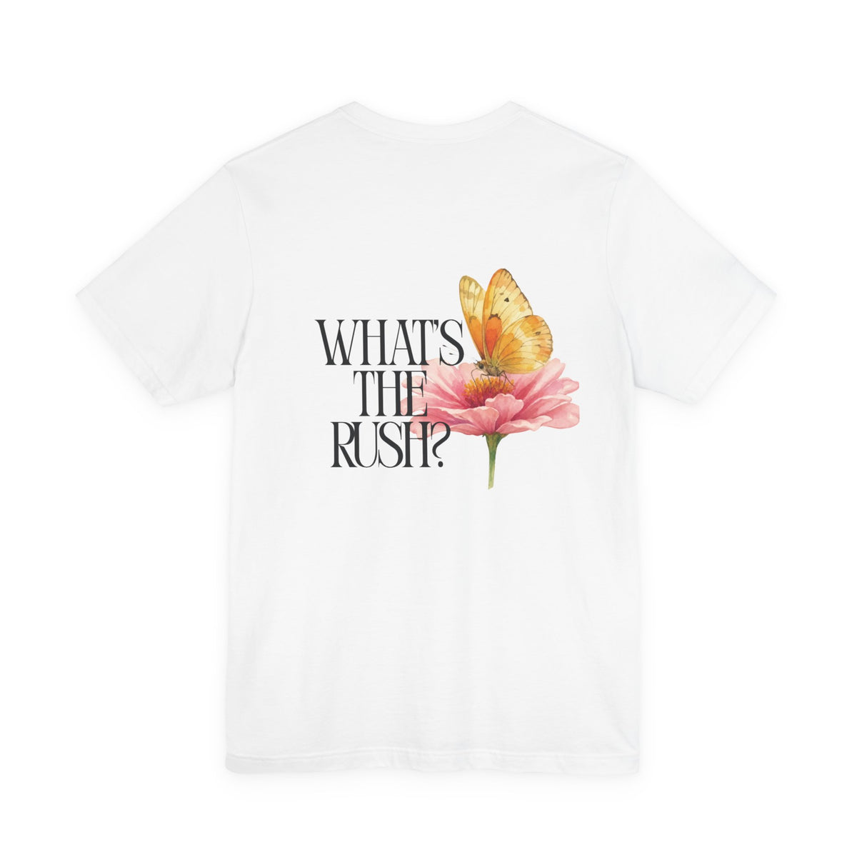 What's The Rush? Butterfly Floral Tee