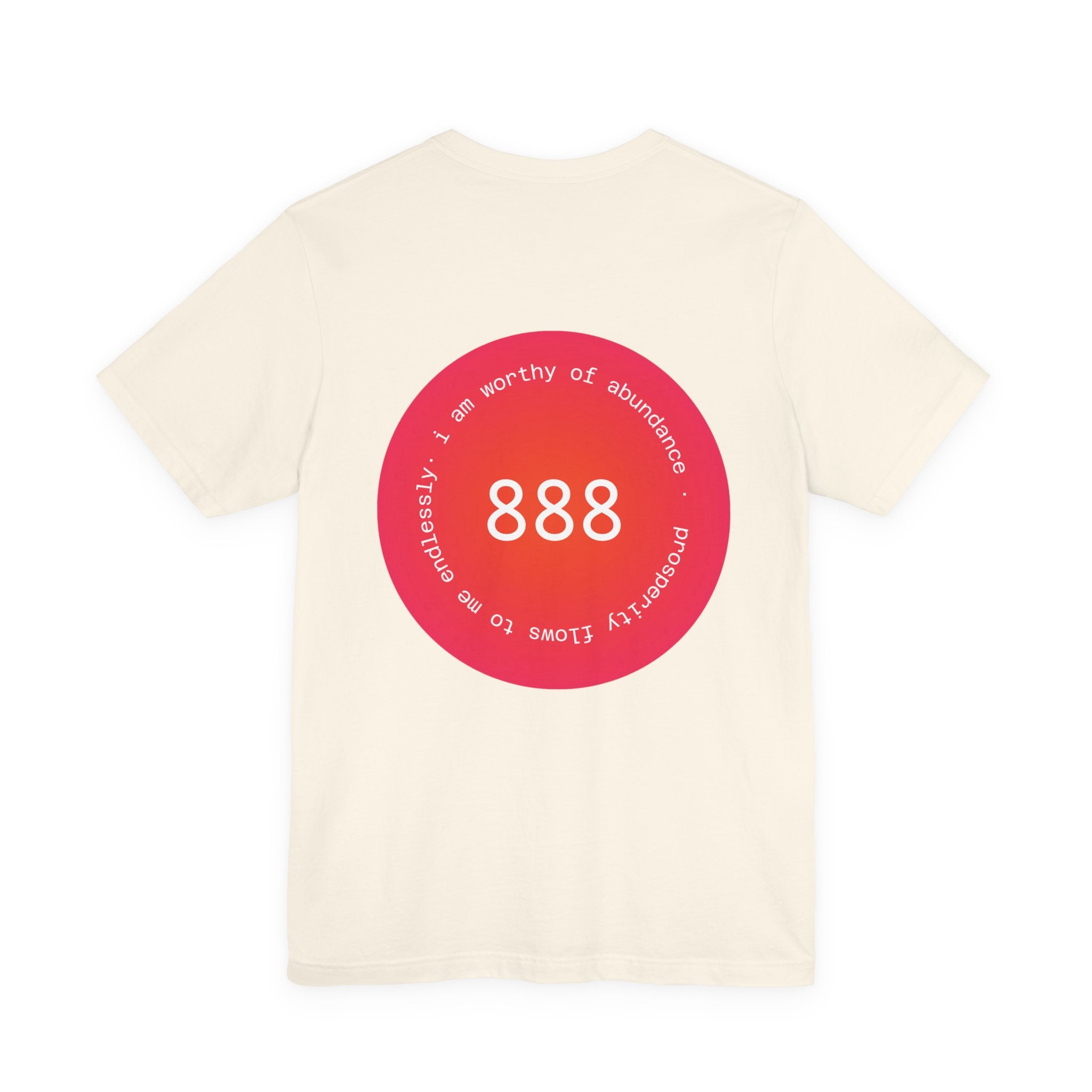 888 Abundance Tee — Inspirational Numerology T-Shirt