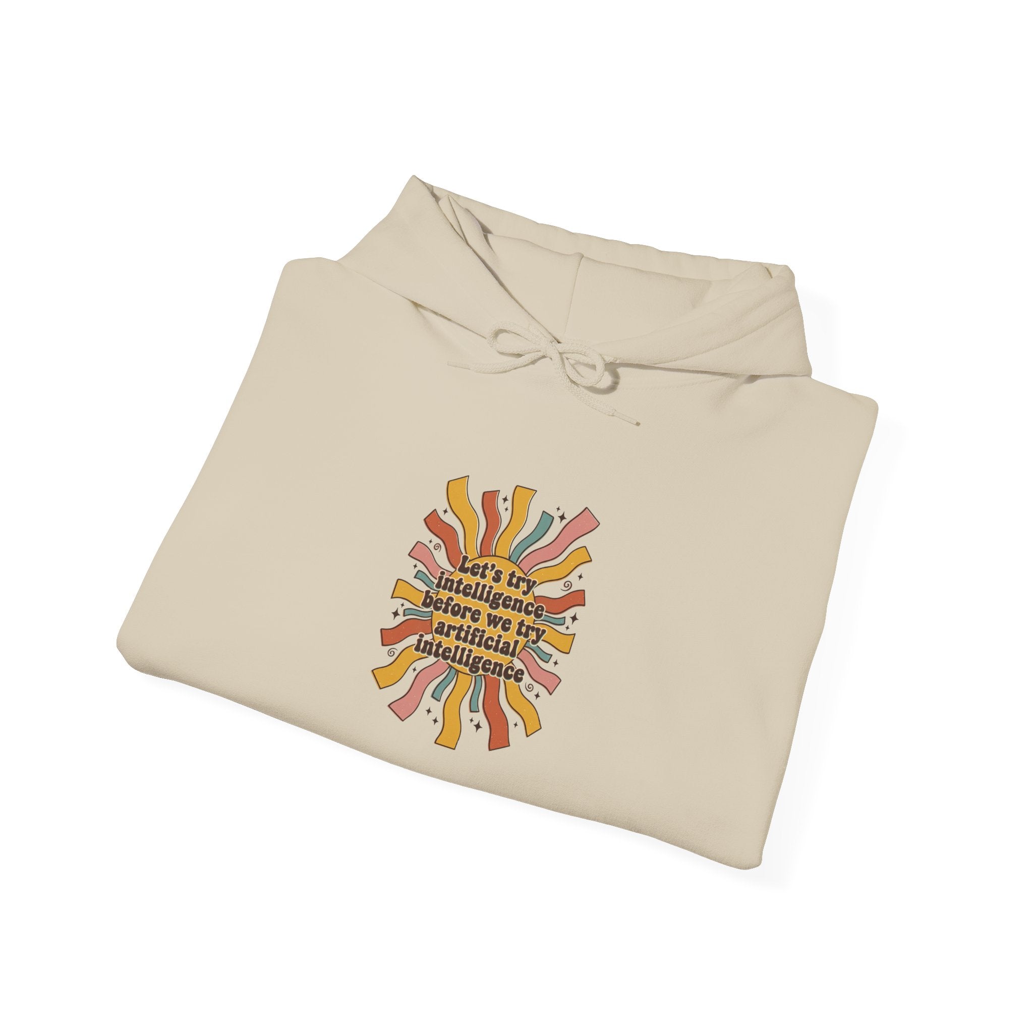 Groovy try intelligence  Unisex Heavy Blend™ Hooded Sweatshirt
