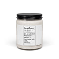 Teacher Definition Scented Soy Candle — 9oz Gift for Educators (Coffee & Warmth)