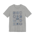 Behavior Therapy Badges T-Shirt — ABA Intervention Therapist Tee