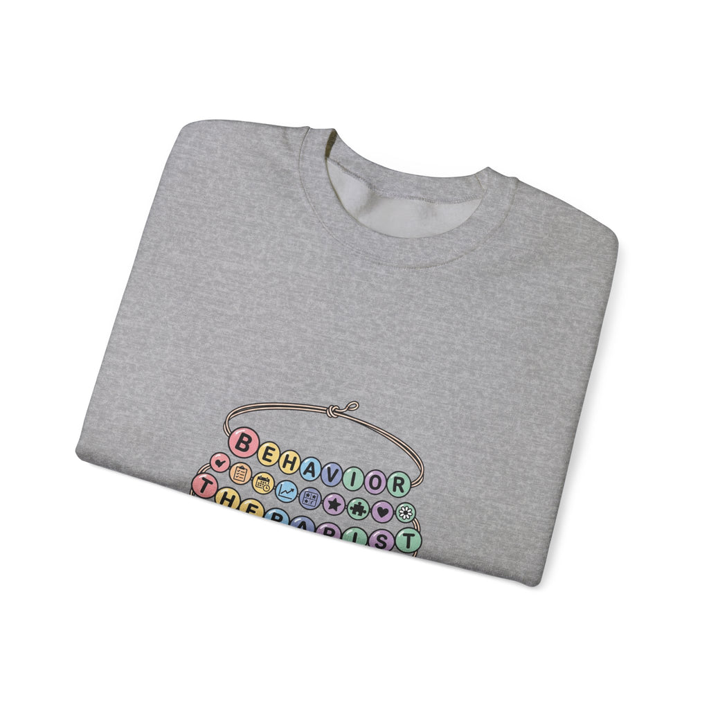 Behavior Therapist Crewneck Sweatshirt | School Staff, Support Staff Apparel