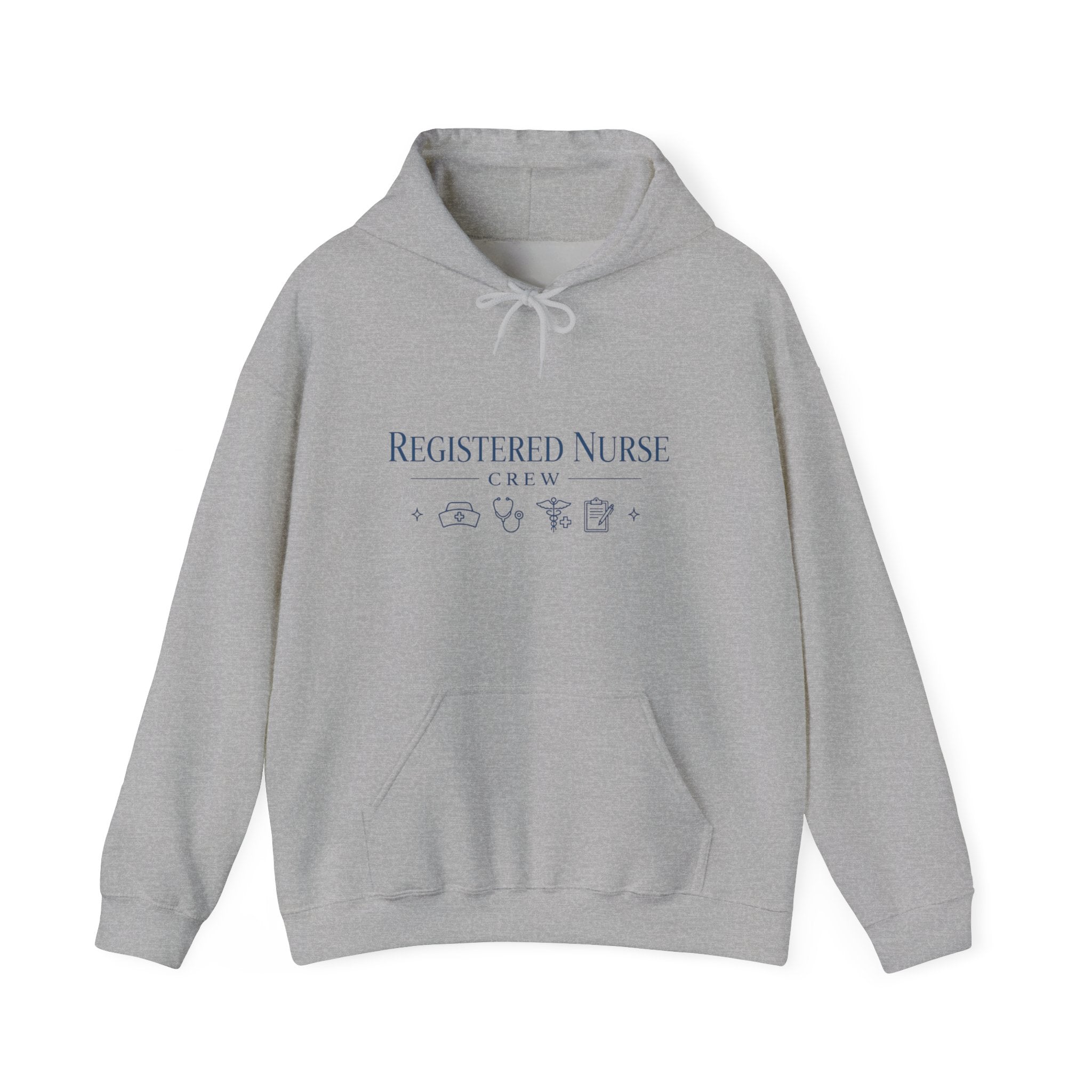 Registered Nurse Crew Hoodie — Minimalist Nurse Appreciation Gift