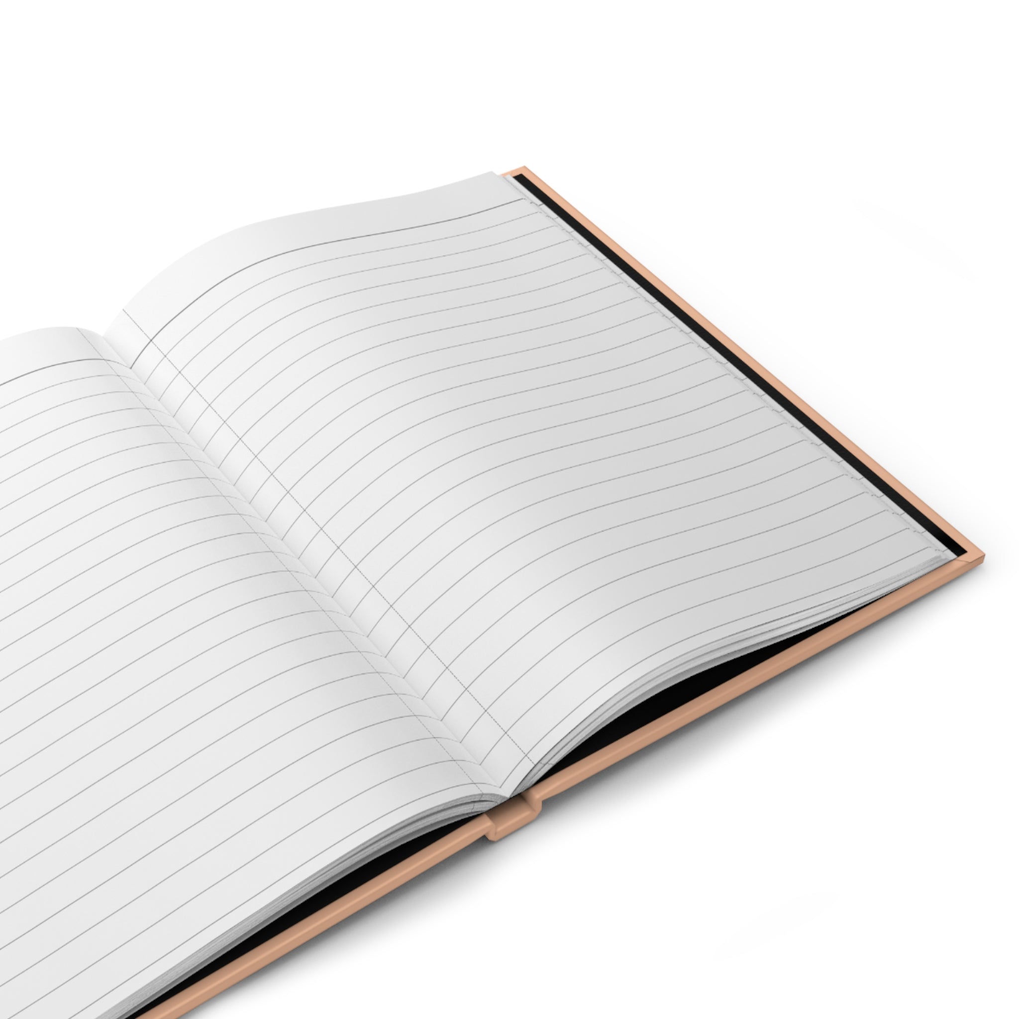 Surviving Nursing School Hardcover Journal — Peach Study Notebook for Nursing Students