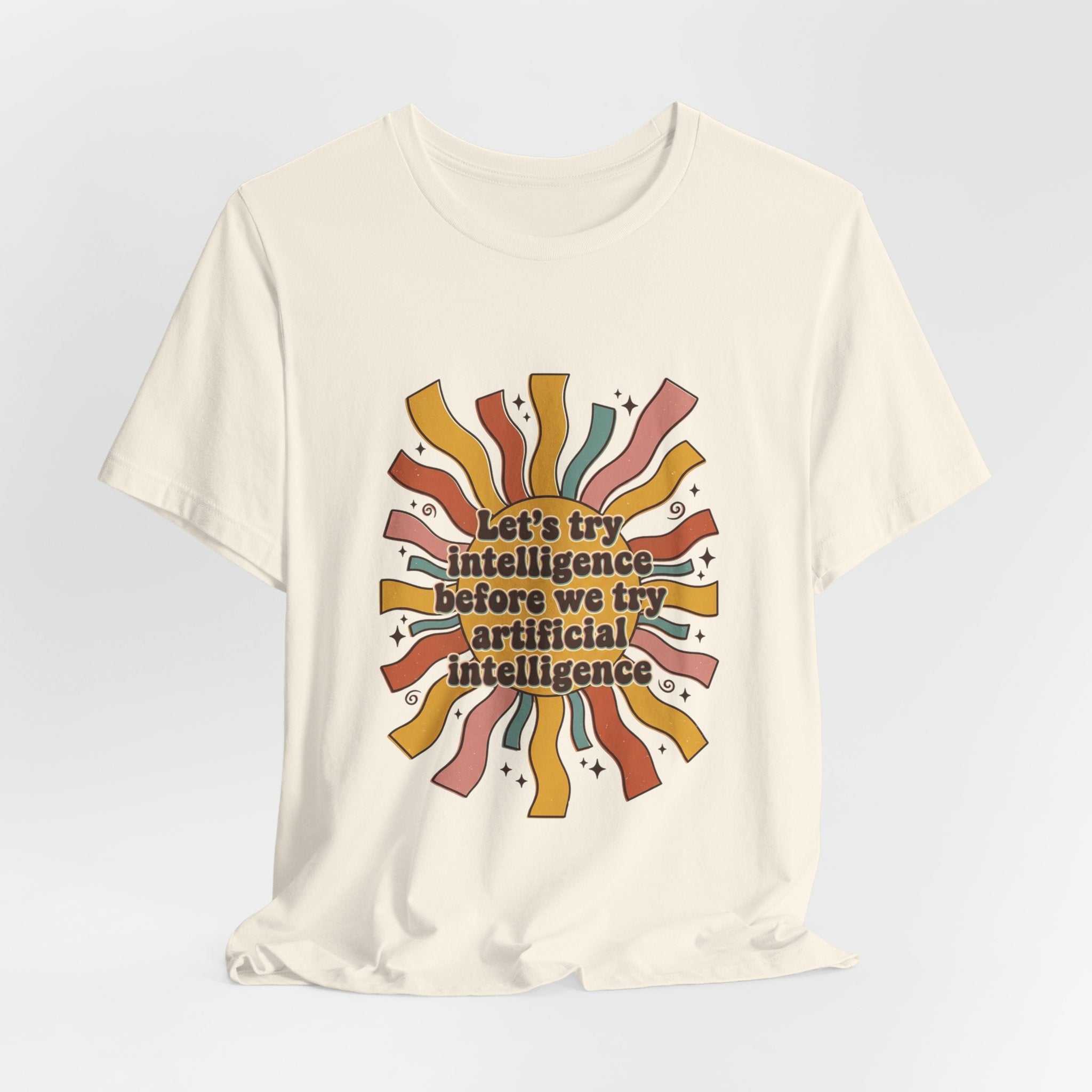 Groovy try intelligence Unisex Jersey Short Sleeve Tee